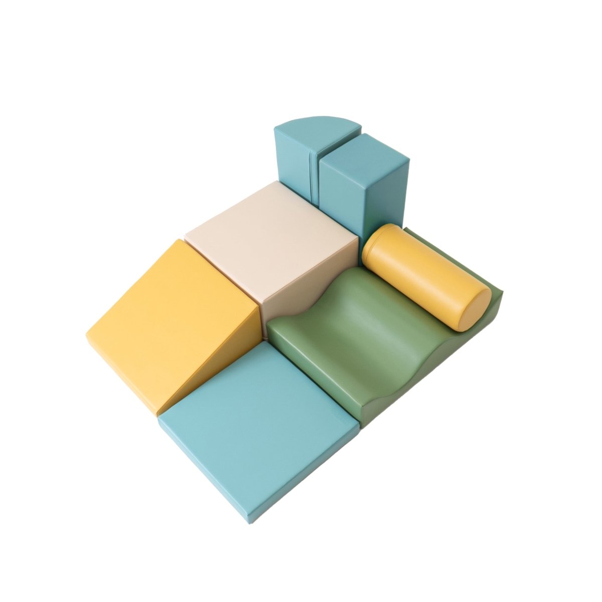 Discoverer Soft Play Activity Set, Pastel Turquoise (Pre - Order) - Le Petit Marché Home Furniture