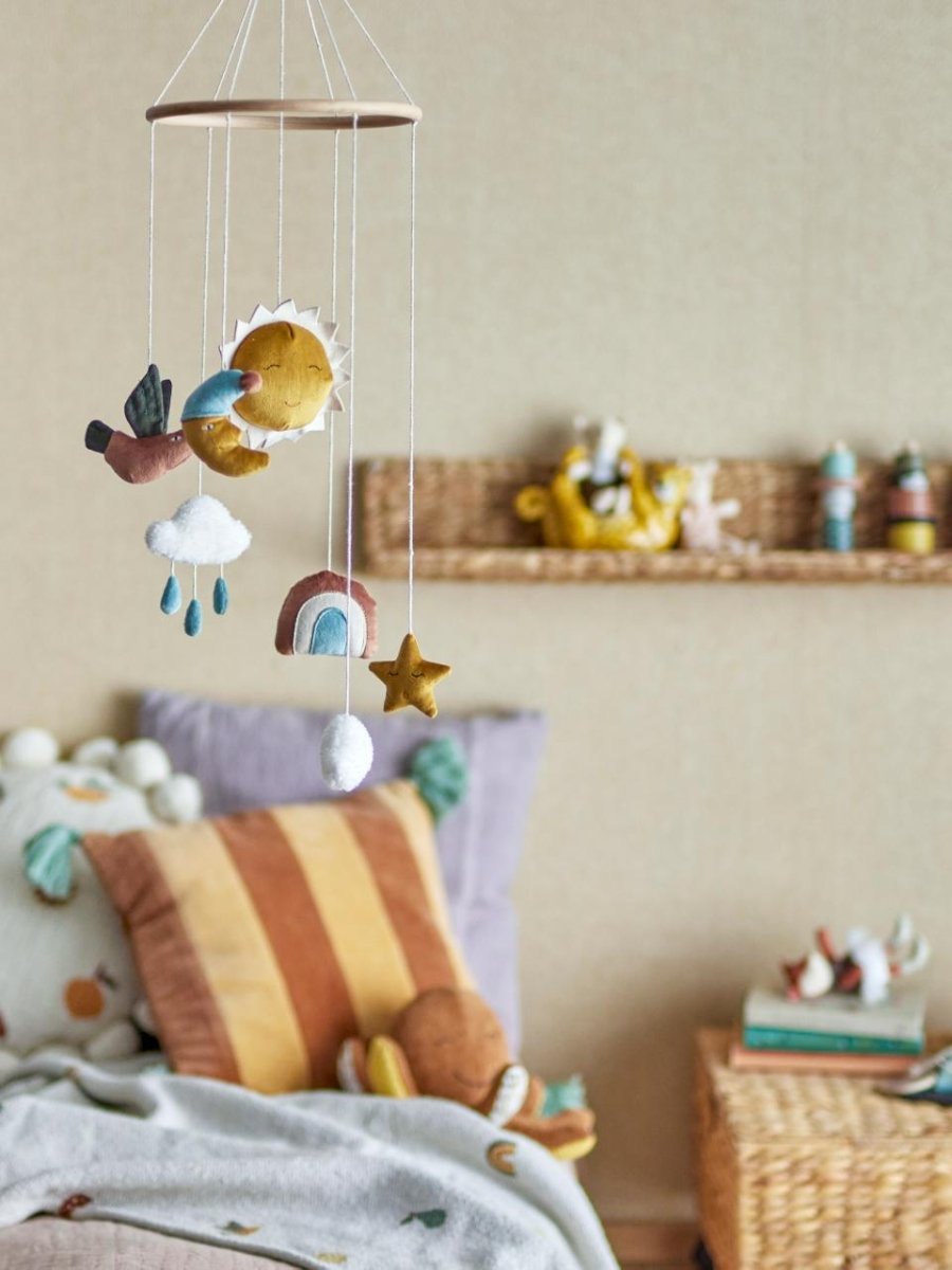 Sun and Moon Mobile Vigge, Brown - Le Petit Marché Home Furniture