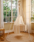 Moonboon Tripod Stand, Cream White - Le Petit Marché Home Furniture