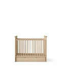 Camp Novel Cot Bed/Bed 60x120/120x200 cm, Oak (Pre-Order) - LPM Home