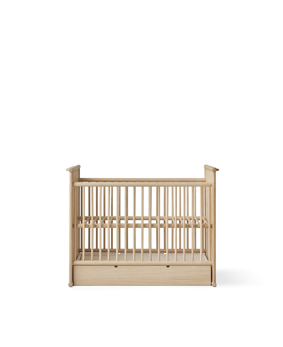 Camp Novel Cot Bed/Bed 60x120/120x200 cm, Oak (Pre-Order) - LPM Home