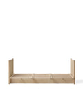 Camp Novel Cot Bed/Bed 60x120/120x200 cm, Oak (Pre-Order) - LPM Home