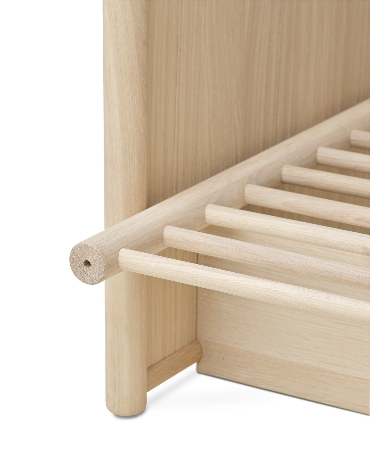Camp Novel Cot Bed/Bed 60x120/120x200 cm, Oak (Pre-Order) - LPM Home