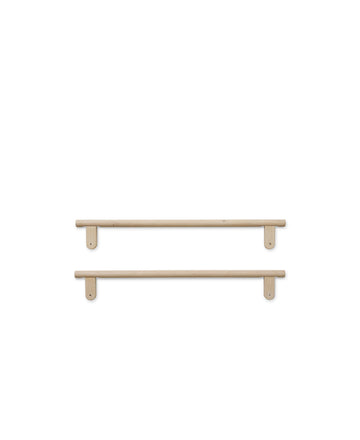 Camp Novel Mattress Holder, 2 pcs., Oak (Pre-Order) - LPM Home