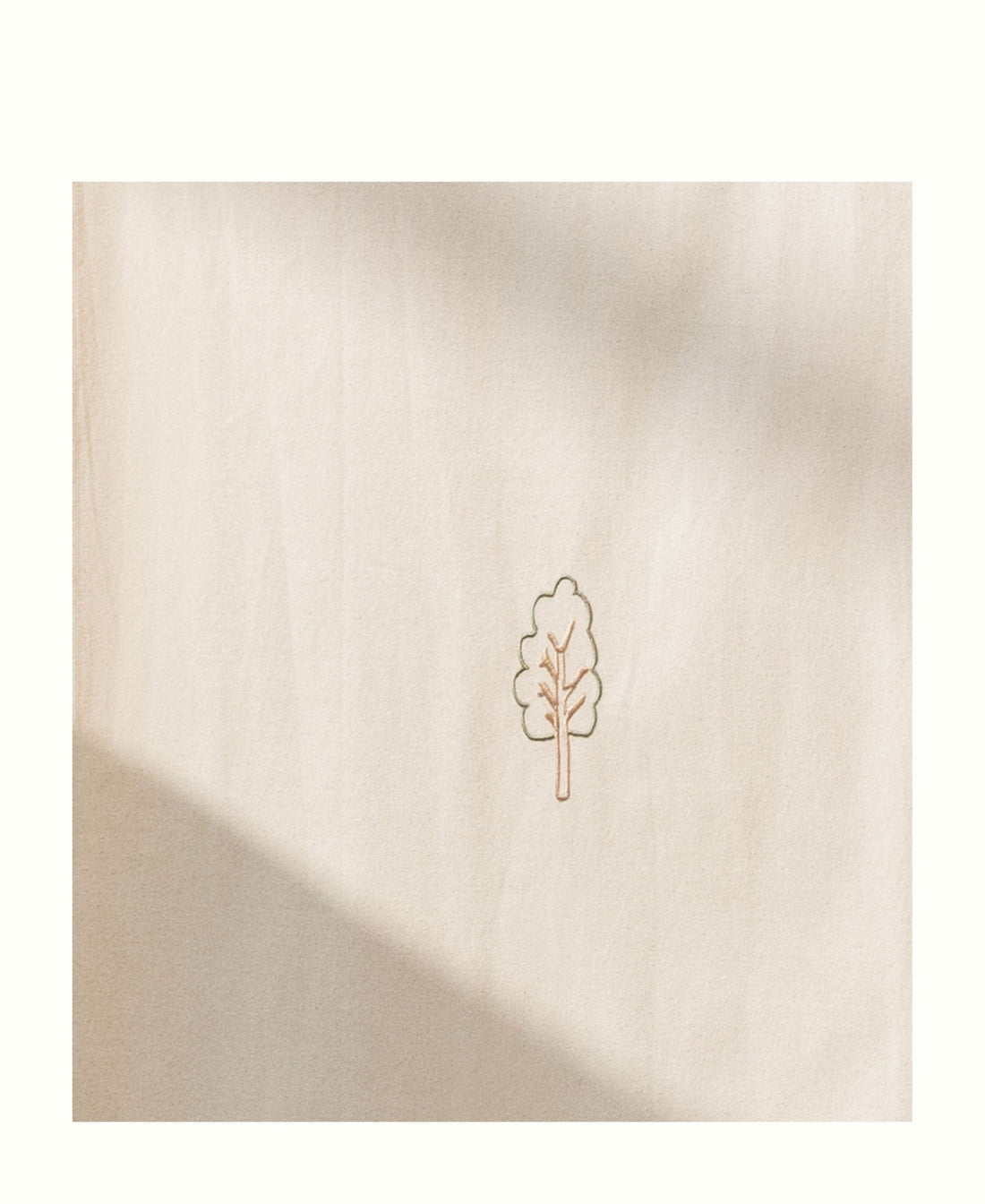 Camp Novel Canopy with Embroidery for Cot Bed, Undyed (Pre-Order) - LPM Home