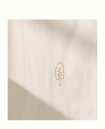 Camp Novel Canopy with Embroidery for Cot Bed, Undyed (Pre-Order) - LPM Home