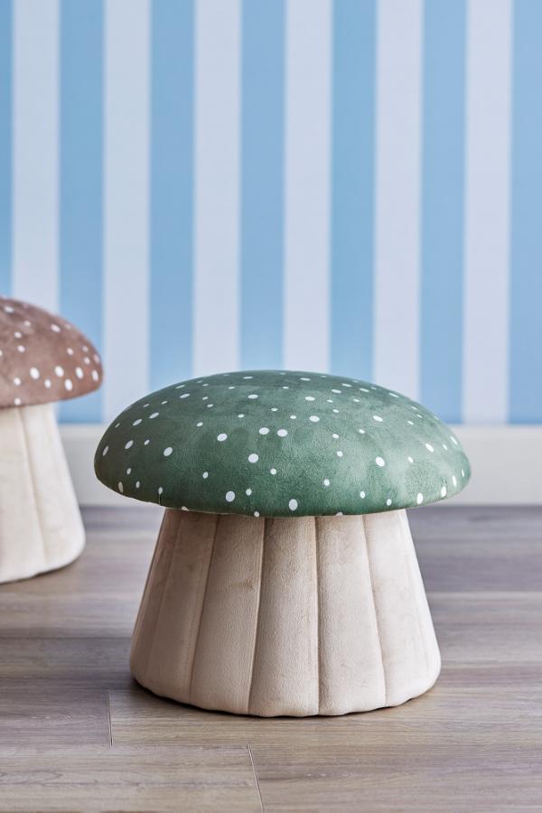 Pouf Lue, Mushroom, Green | LPM Home | Le Petit Marche Home Furniture