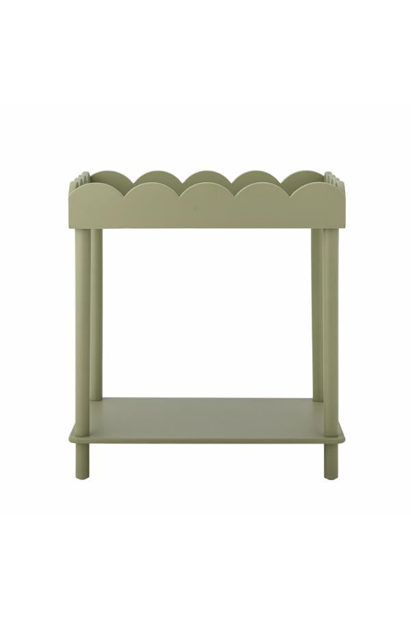 Side Table Isola, Green, MDF | LPM Home | Le Petit Marche Home Furniture