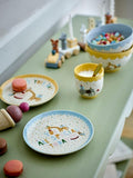 Celebrate Plate, Yellow, Stoneware - Le Petit Marché Home Furniture