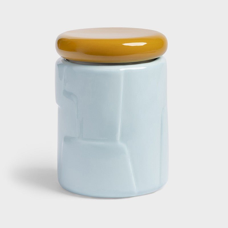 Jar Flake, Blue - Le Petit Marché Home Furniture