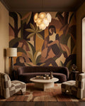 Wallpaper - Amber Bloom | LPM Home | Le Petit Marché Home Furniture LLC