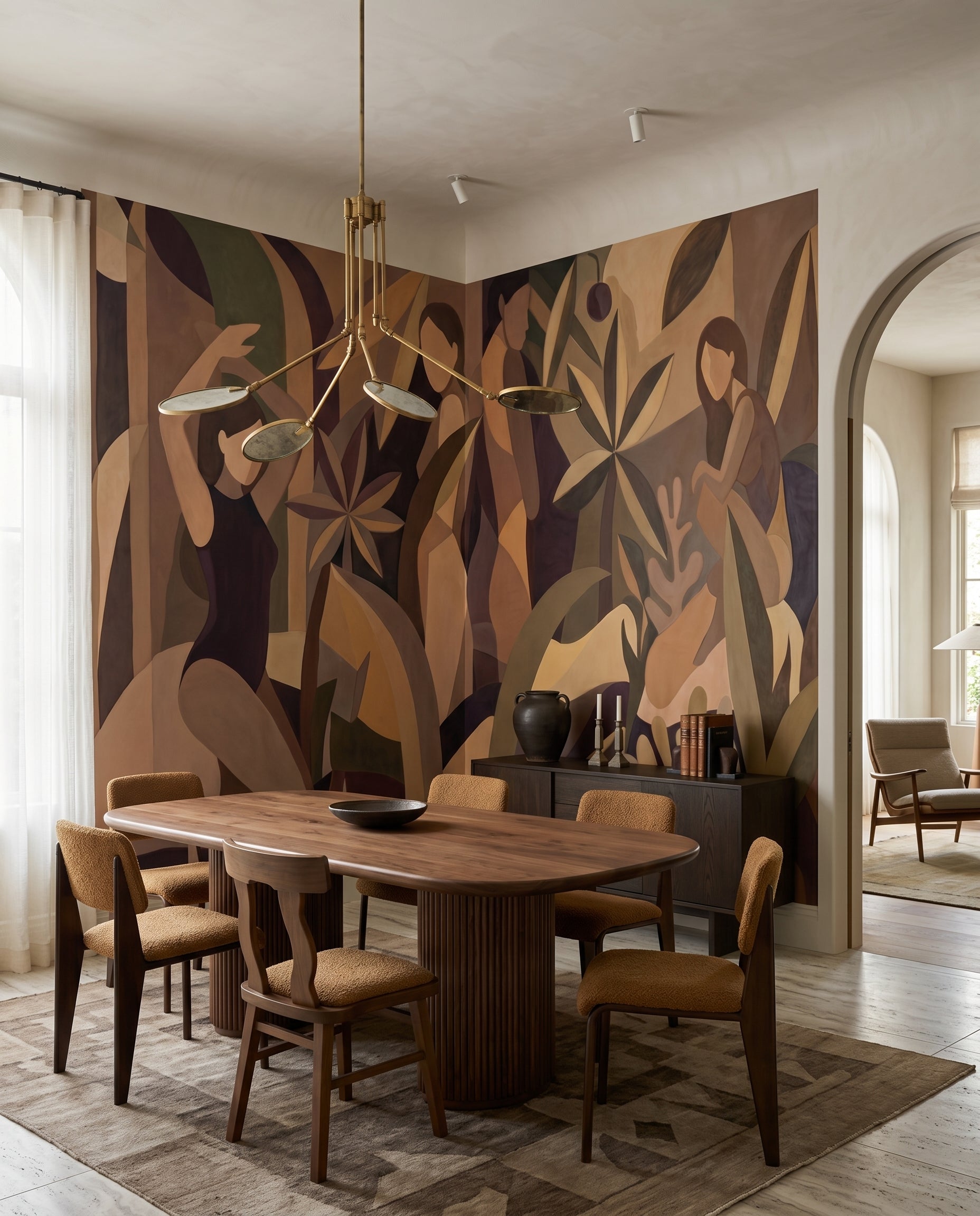 Wallpaper - Amber Muse | LPM Home | Le Petit Marché Home Furniture LLC