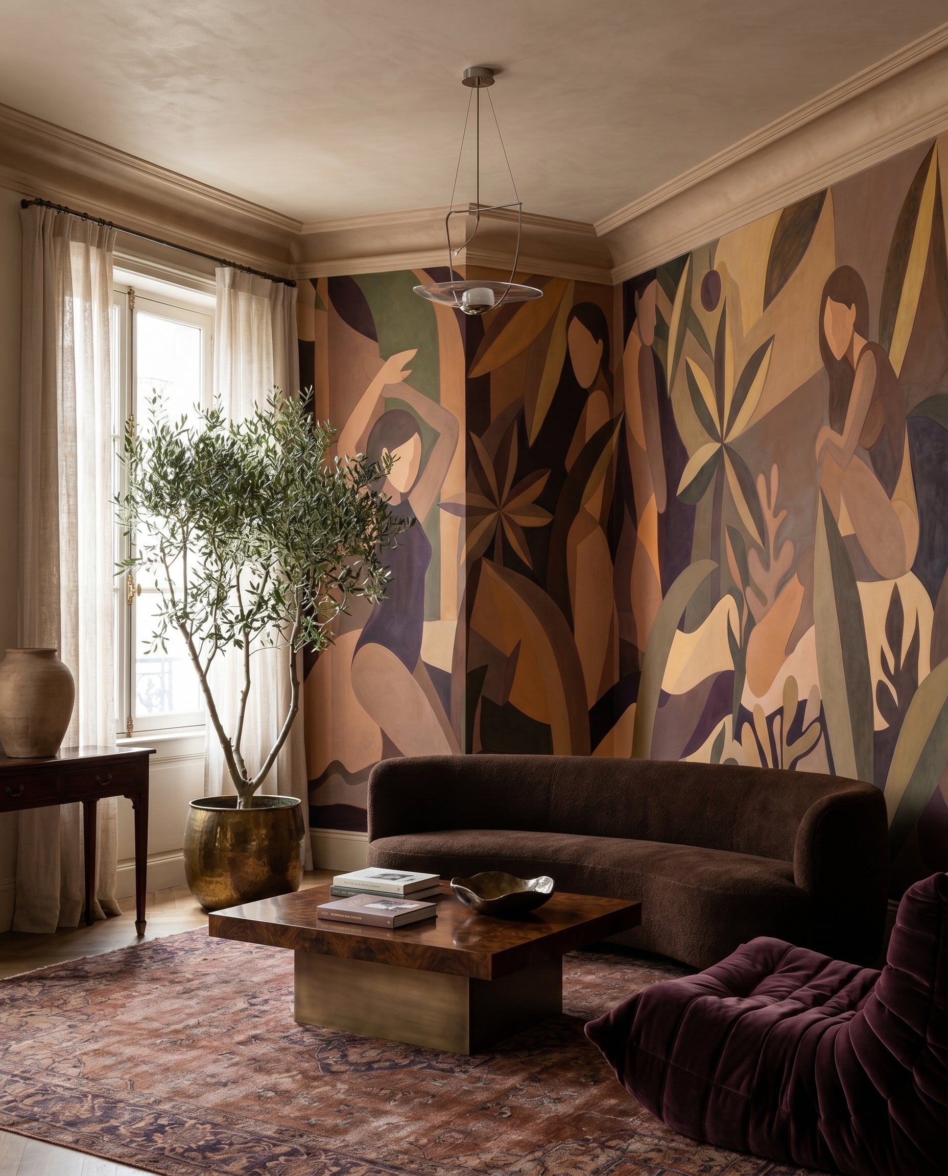 Wallpaper - Amber Muse | LPM Home | Le Petit Marché Home Furniture LLC