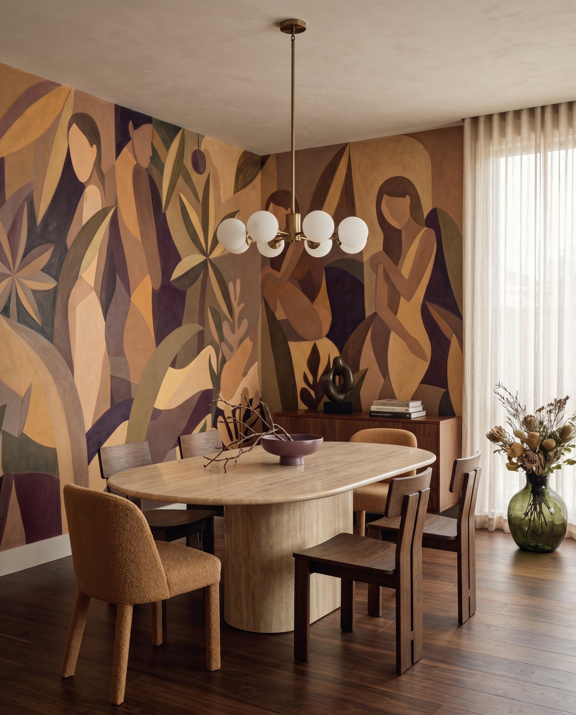 Wallpaper - Amber Muse | LPM Home | Le Petit Marché Home Furniture LLC
