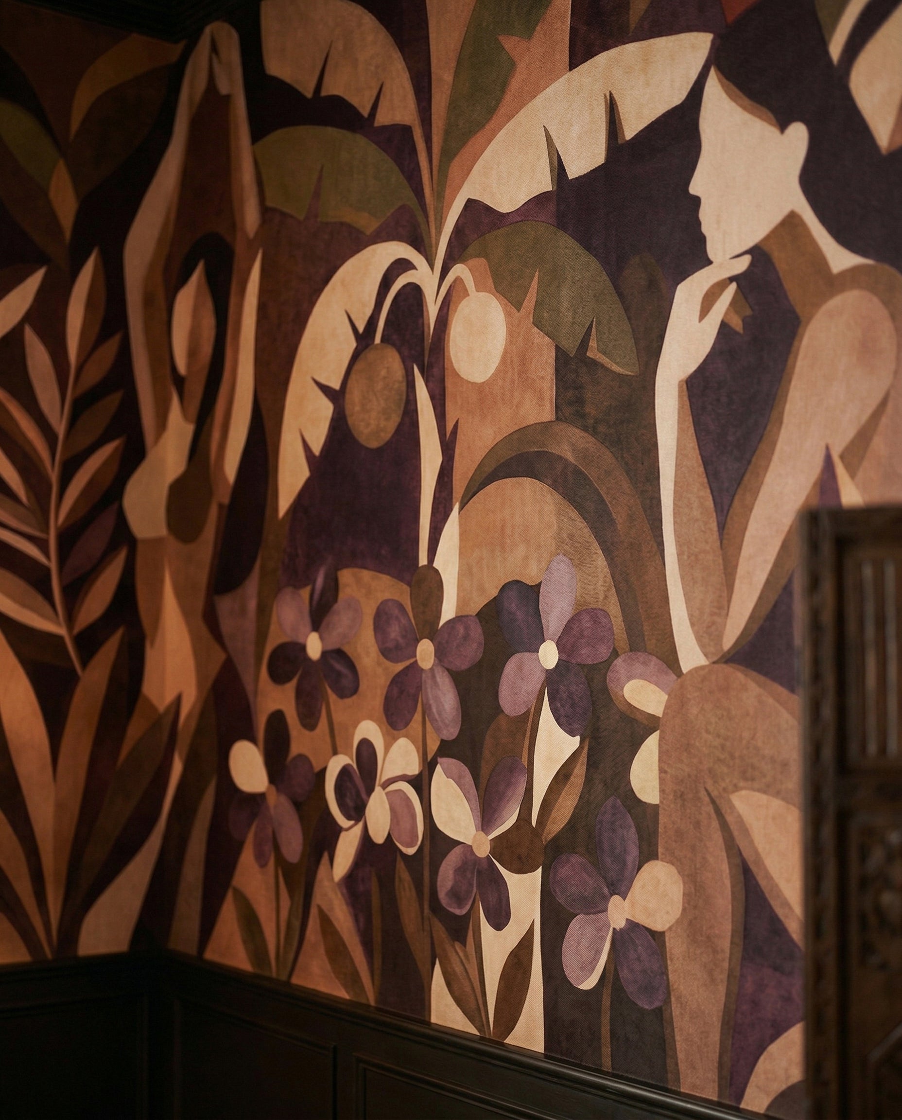 Wallpaper - Amber Veil | LPM Home | Le Petit Marché Home Furniture LLC