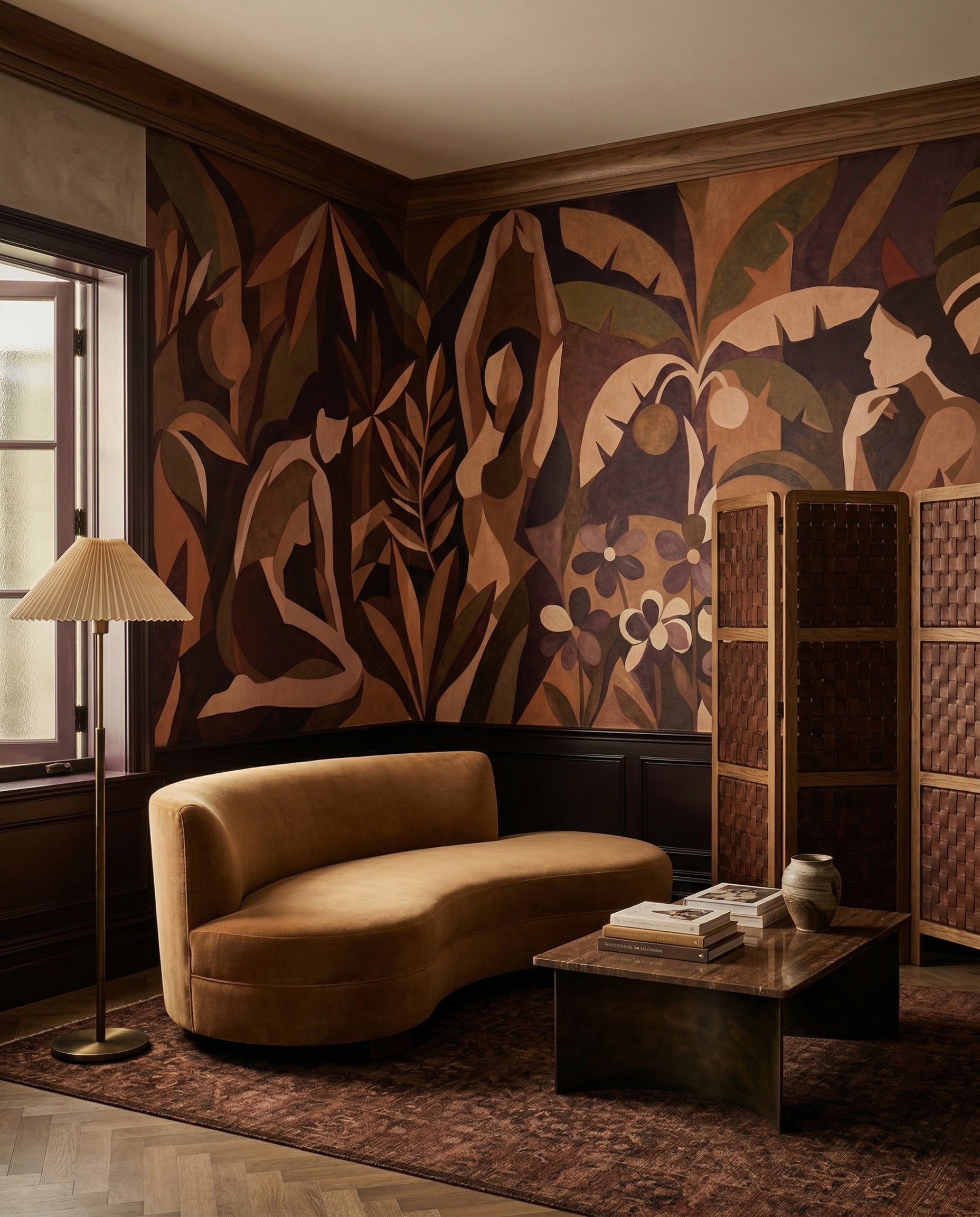 Wallpaper - Amber Veil | LPM Home | Le Petit Marché Home Furniture LLC