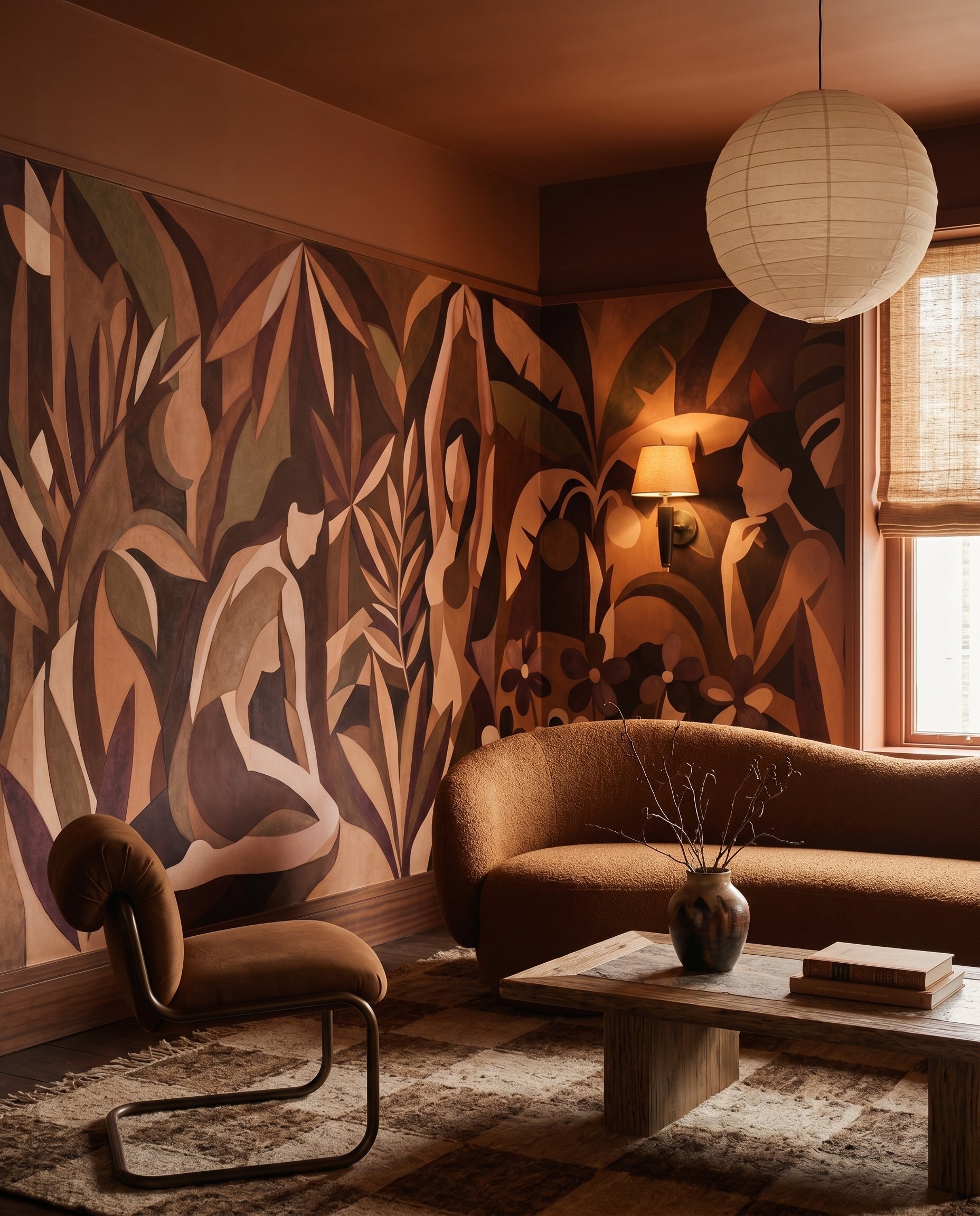 Wallpaper - Amber Veil | LPM Home | Le Petit Marché Home Furniture LLC