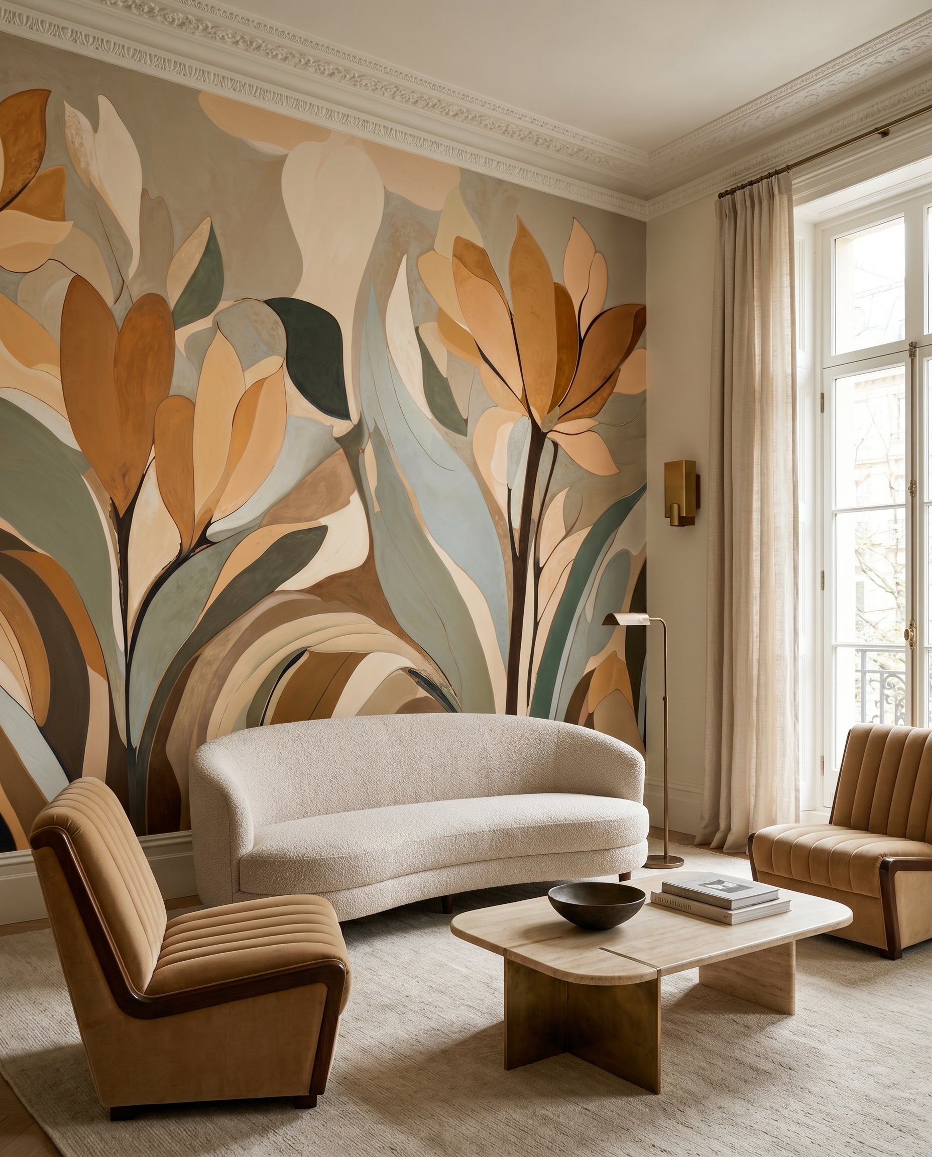 Wallpaper - Emil's Bloom | LPM Home | Le Petit Marché Home Furniture LLC