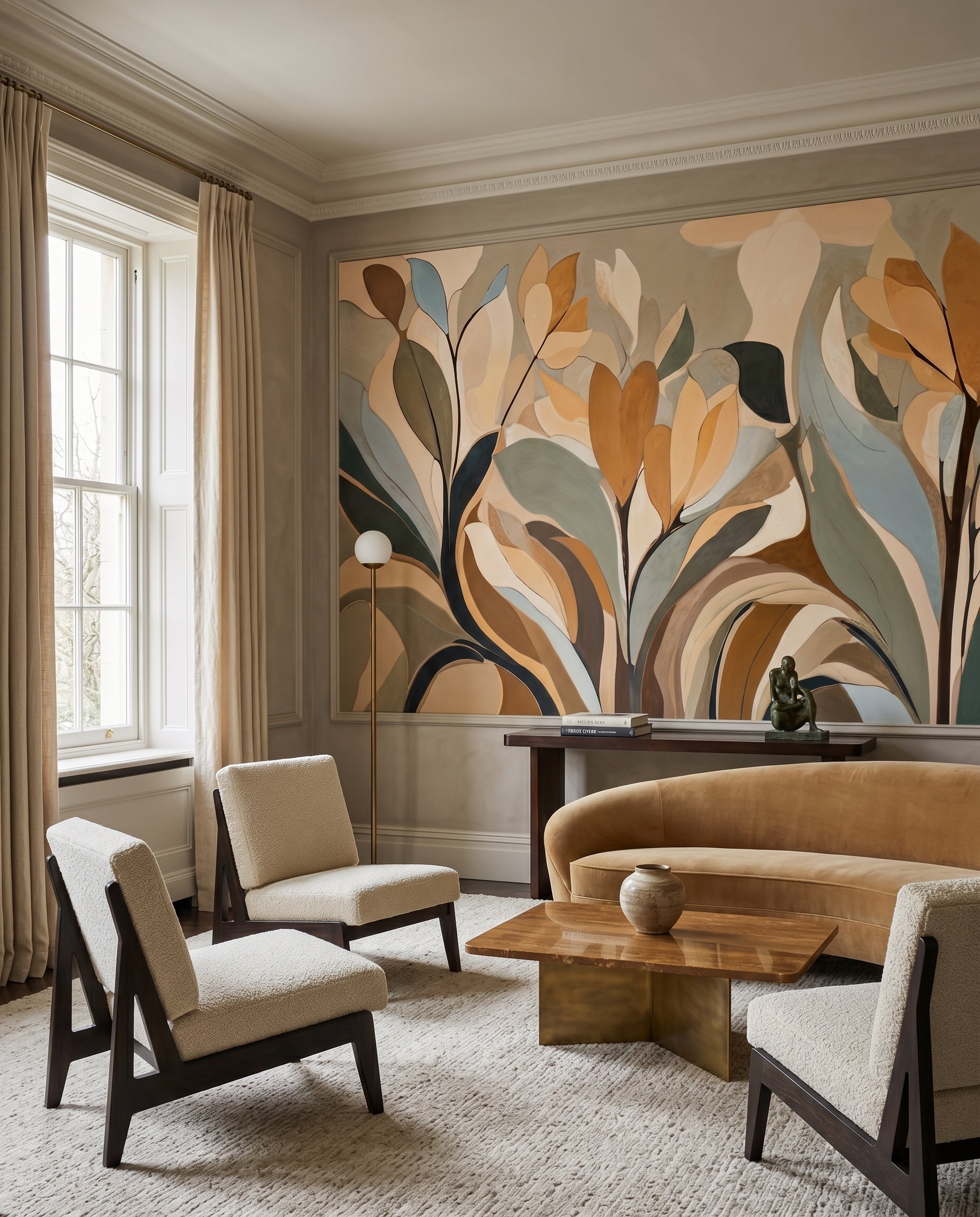 Wallpaper - Emil's Bloom | LPM Home | Le Petit Marché Home Furniture LLC