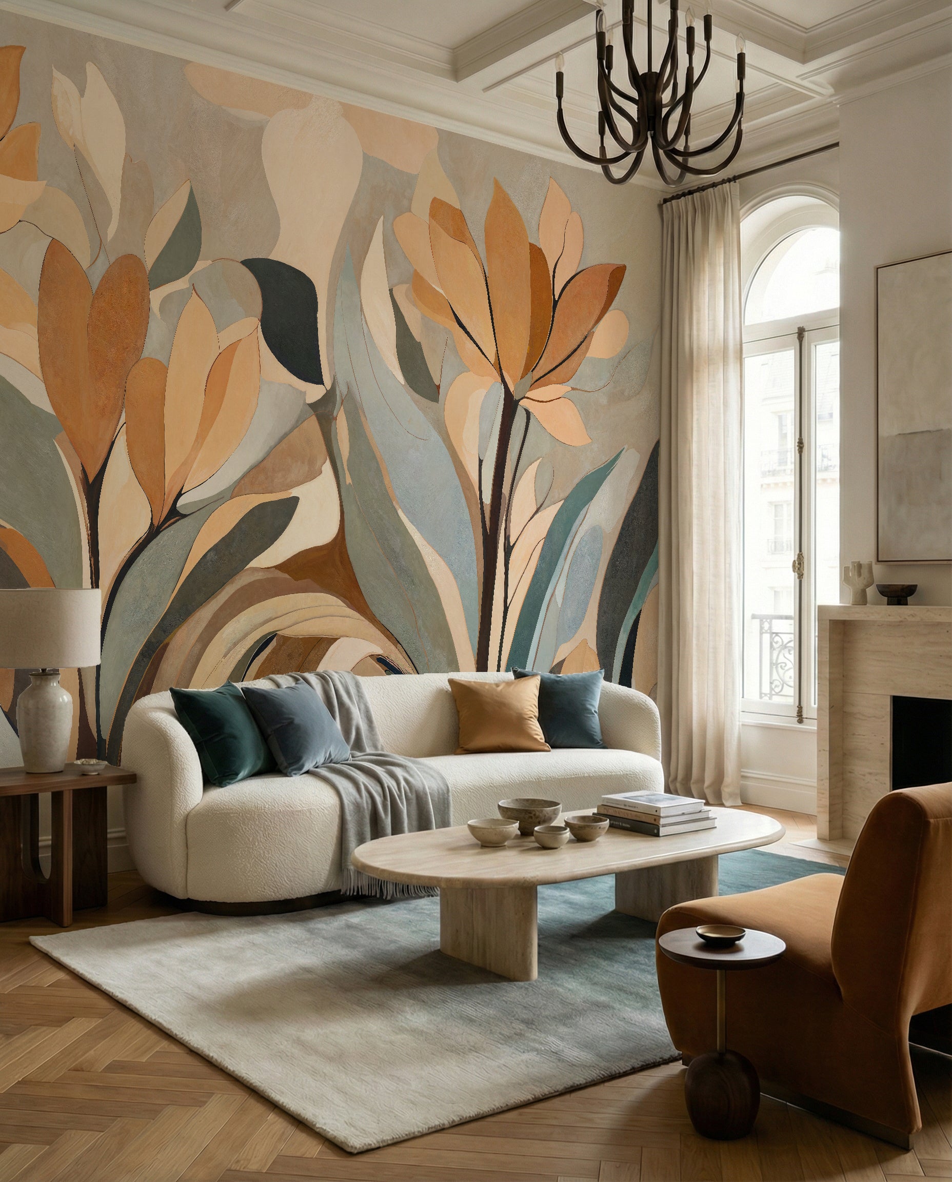 Wallpaper - Emil's Bloom | LPM Home | Le Petit Marché Home Furniture LLC