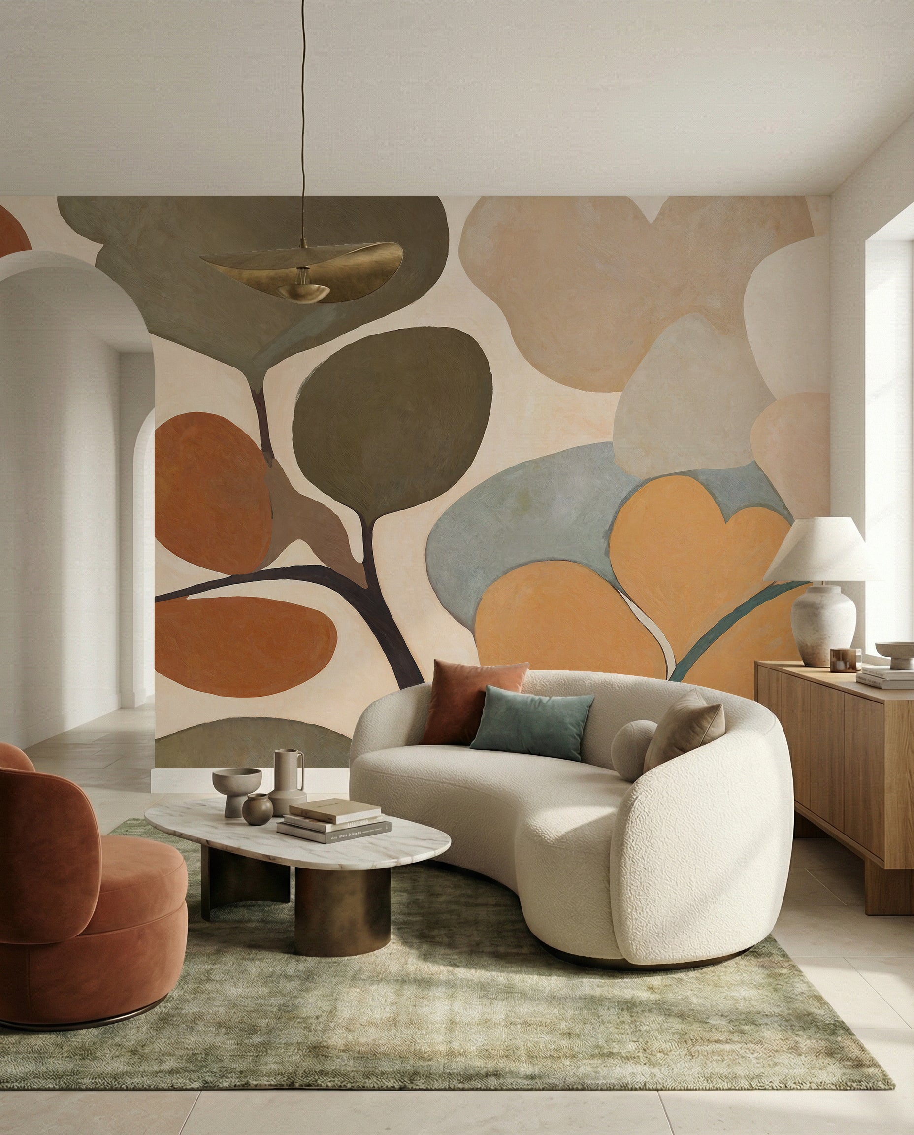 Wallpaper - Emil's Bouquet | LPM Home | Le Petit Marché Home Furniture LLC