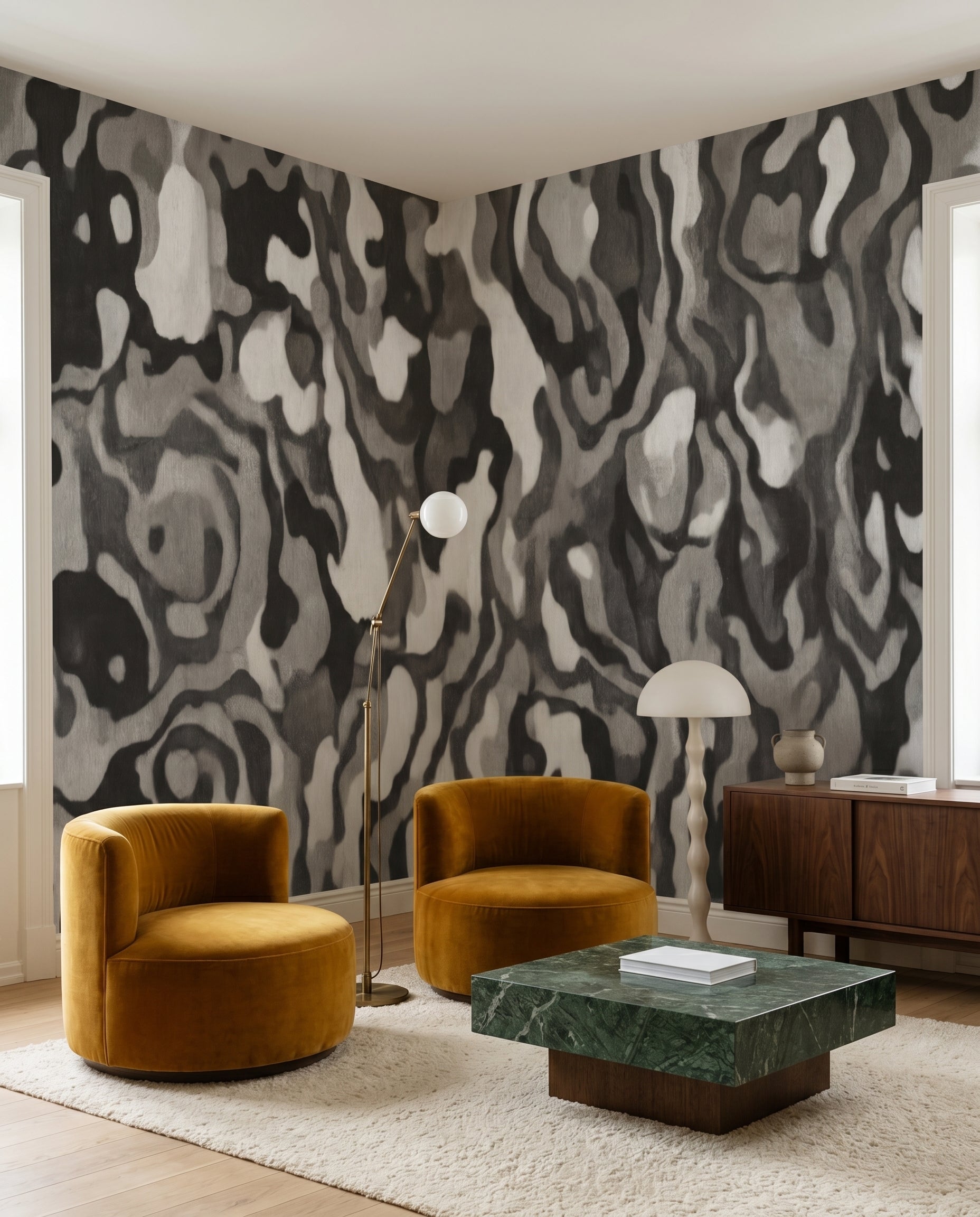 Wallpaper - Ettore Line | LPM Home | Le Petit Marché Home Furniture LLC