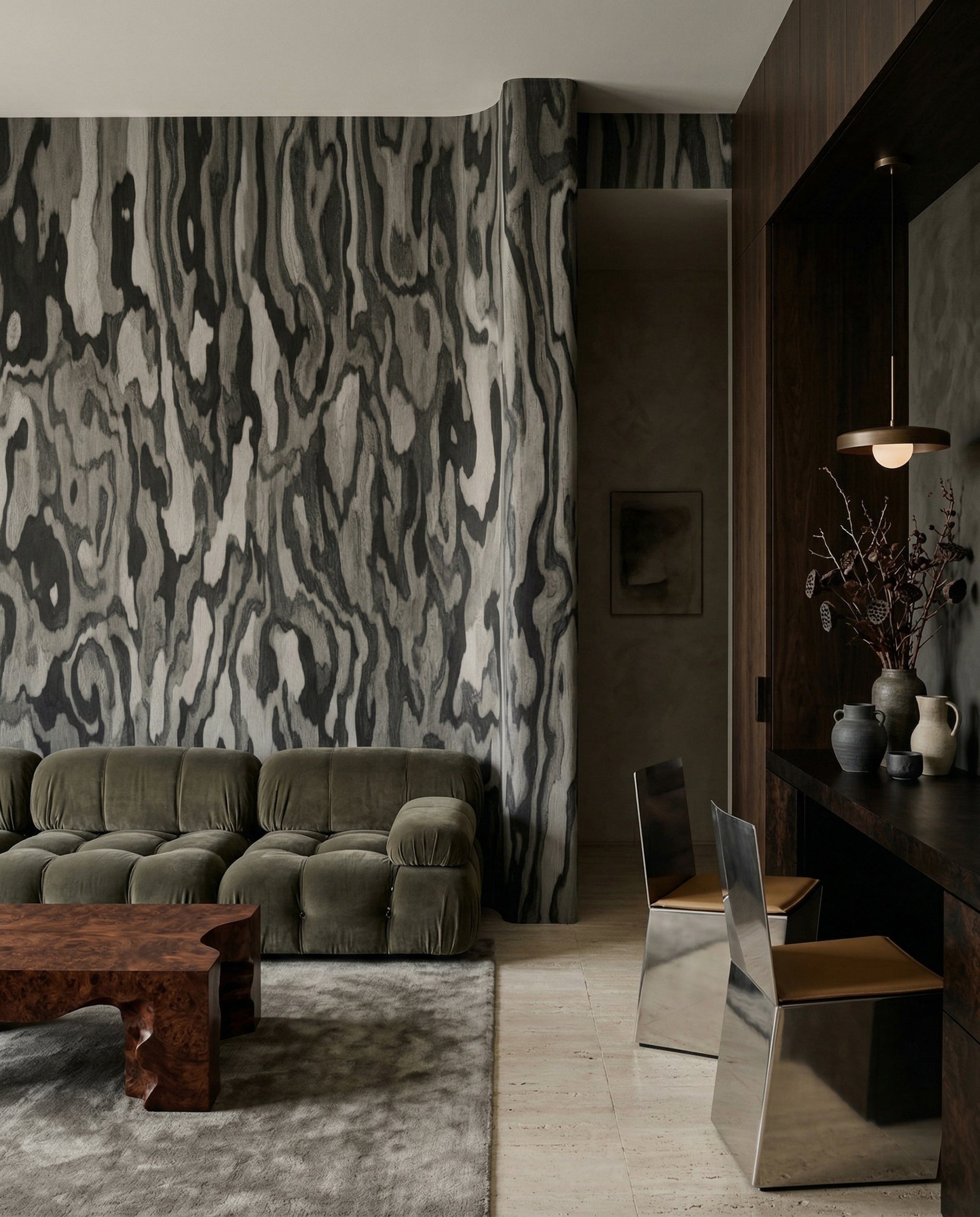 Wallpaper - Ettore Root | LPM Home | Le Petit Marché Home Furniture LLC