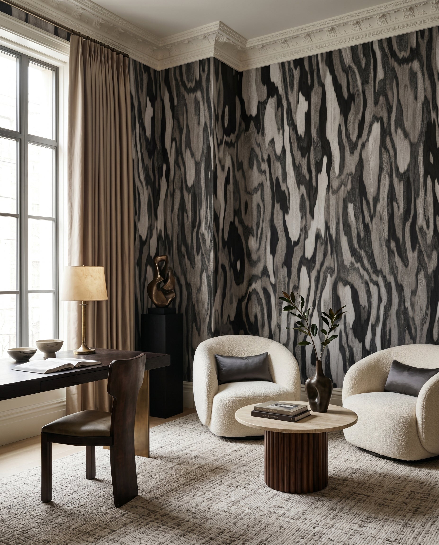 Wallpaper - Ettore Root | LPM Home | Le Petit Marché Home Furniture LLC