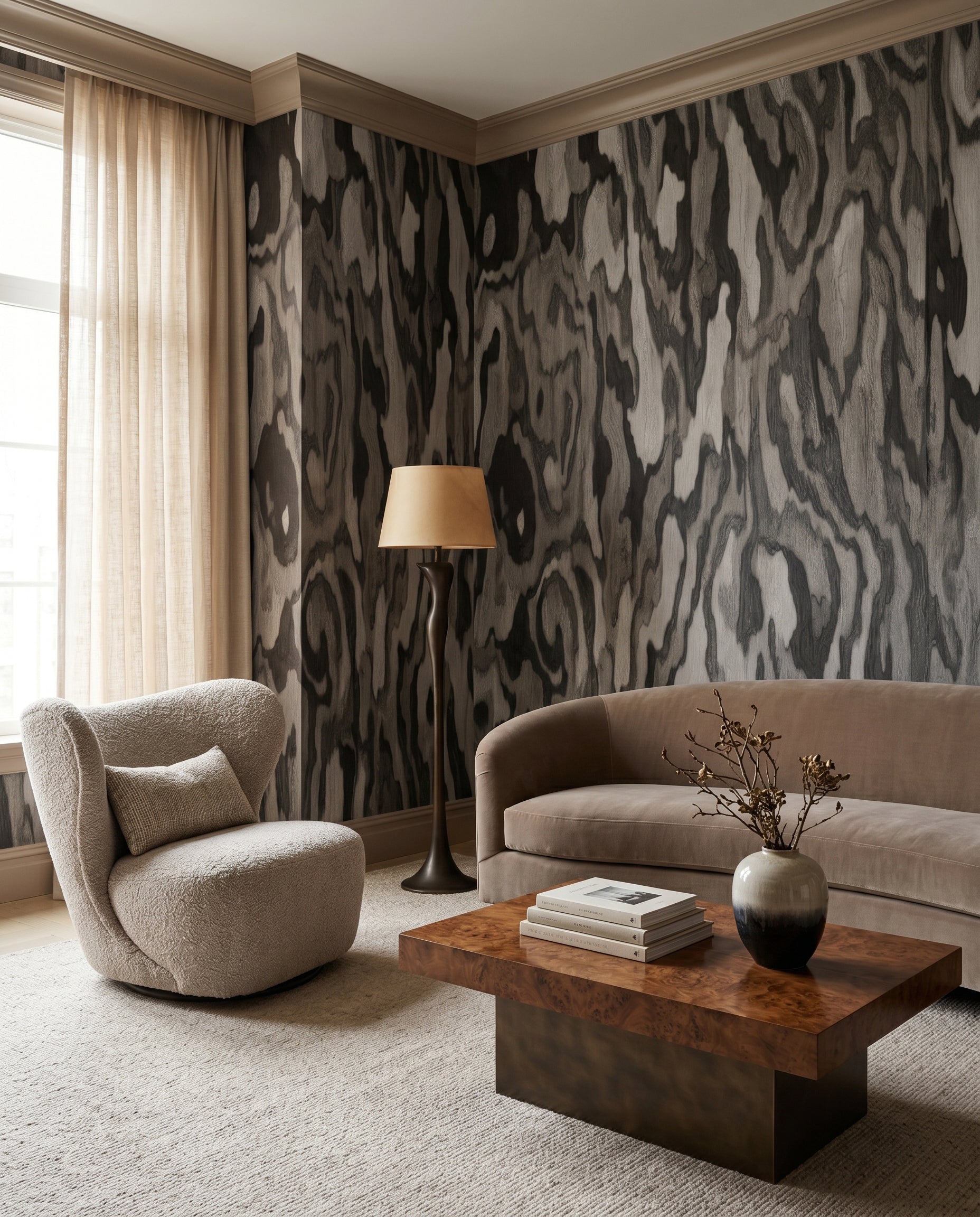 Wallpaper - Ettore Root | LPM Home | Le Petit Marché Home Furniture LLC