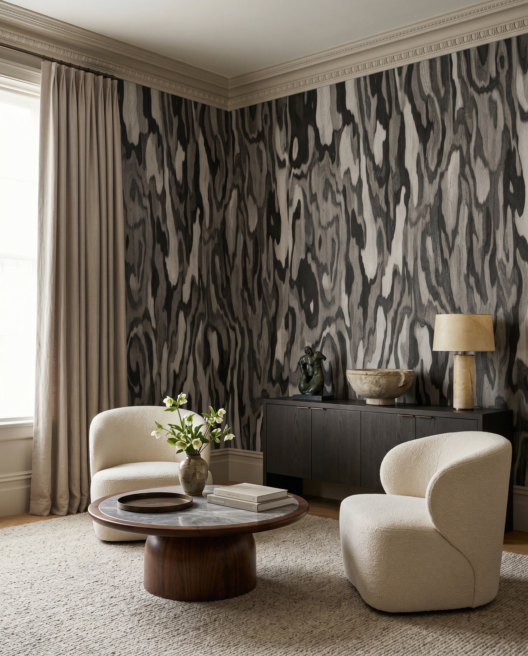 Wallpaper - Ettore Root | LPM Home | Le Petit Marché Home Furniture LLC