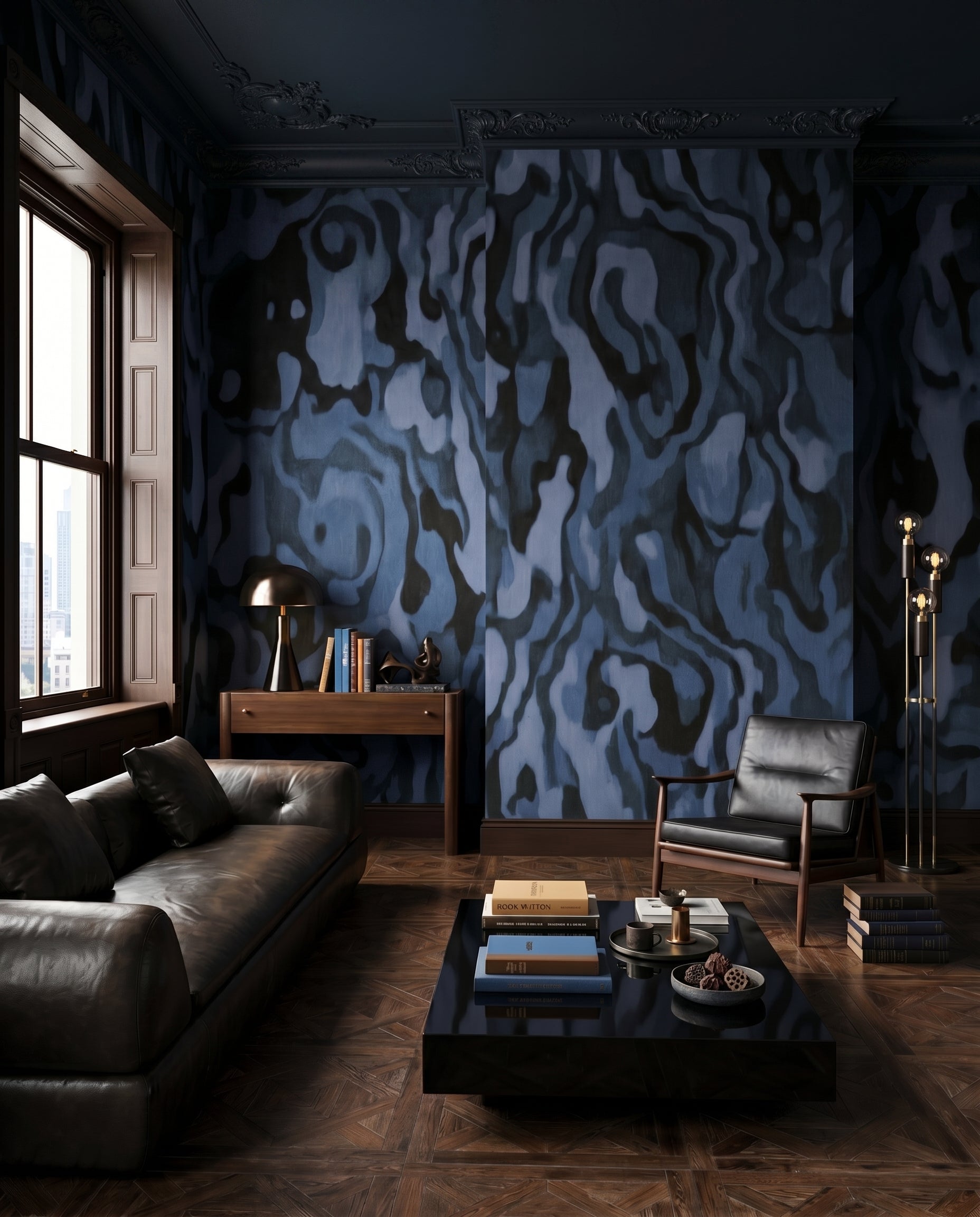 Wallpaper - Ettore Veins | LPM Home | Le Petit Marché Home Furniture LLC