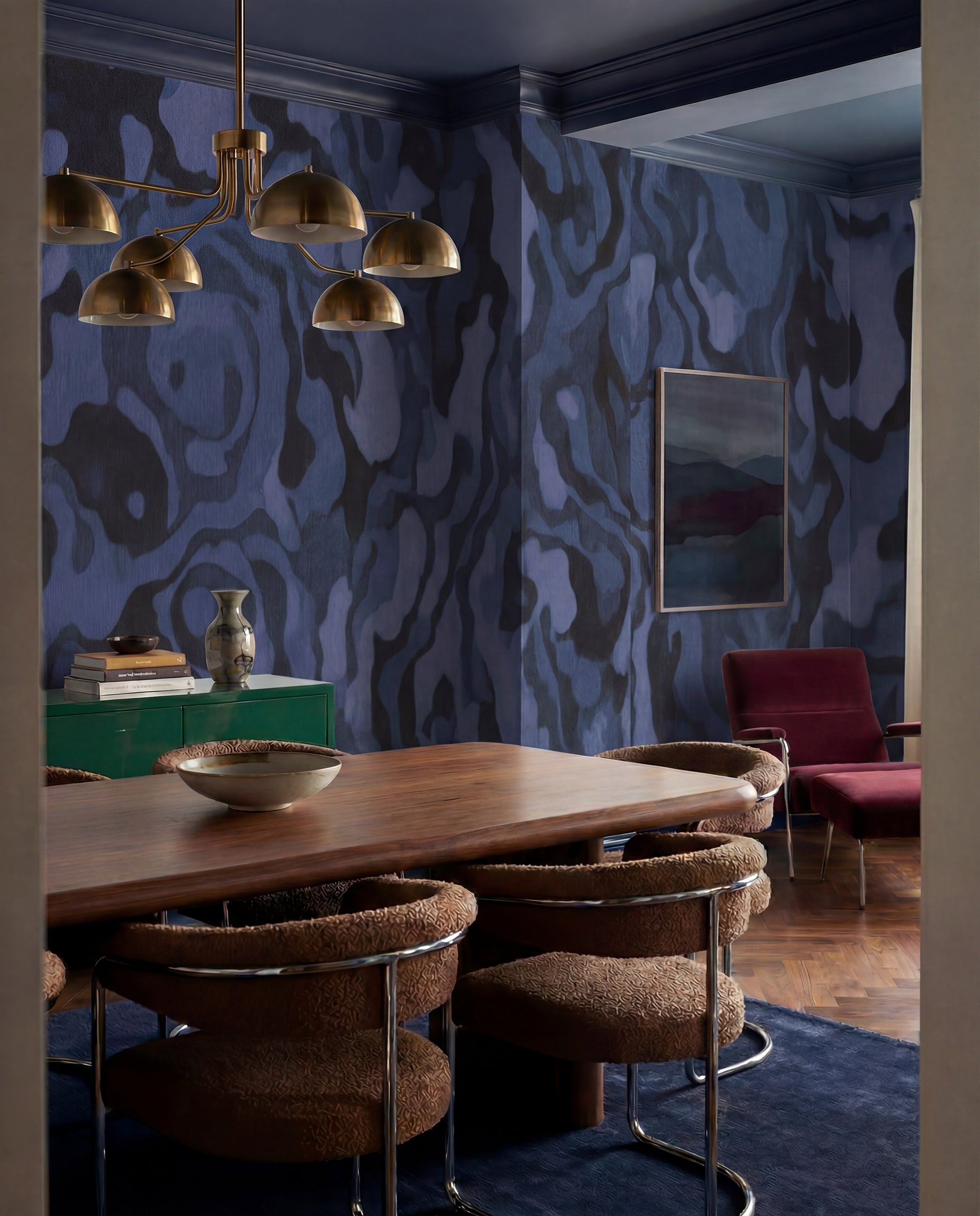 Wallpaper - Ettore Veins | LPM Home | Le Petit Marché Home Furniture LLC