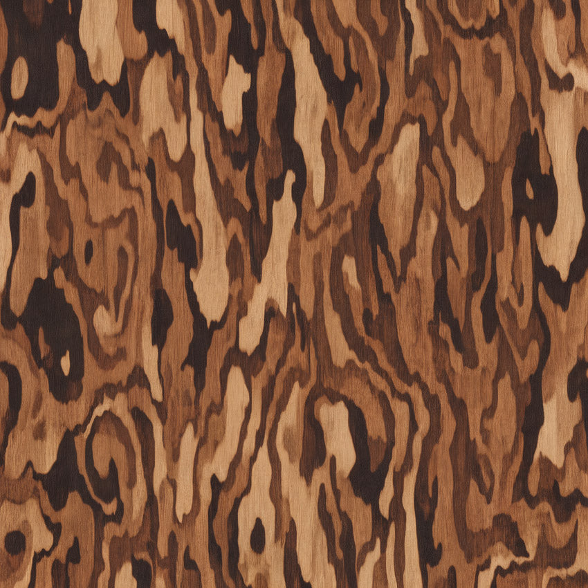 Wallpaper - Ettore Walnut | LPM Home | Le Petit Marché Home Furniture LLC