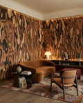 Wallpaper - Ettore Walnut | LPM Home | Le Petit Marché Home Furniture LLC