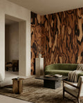 Wallpaper - Ettore Walnut | LPM Home | Le Petit Marché Home Furniture LLC