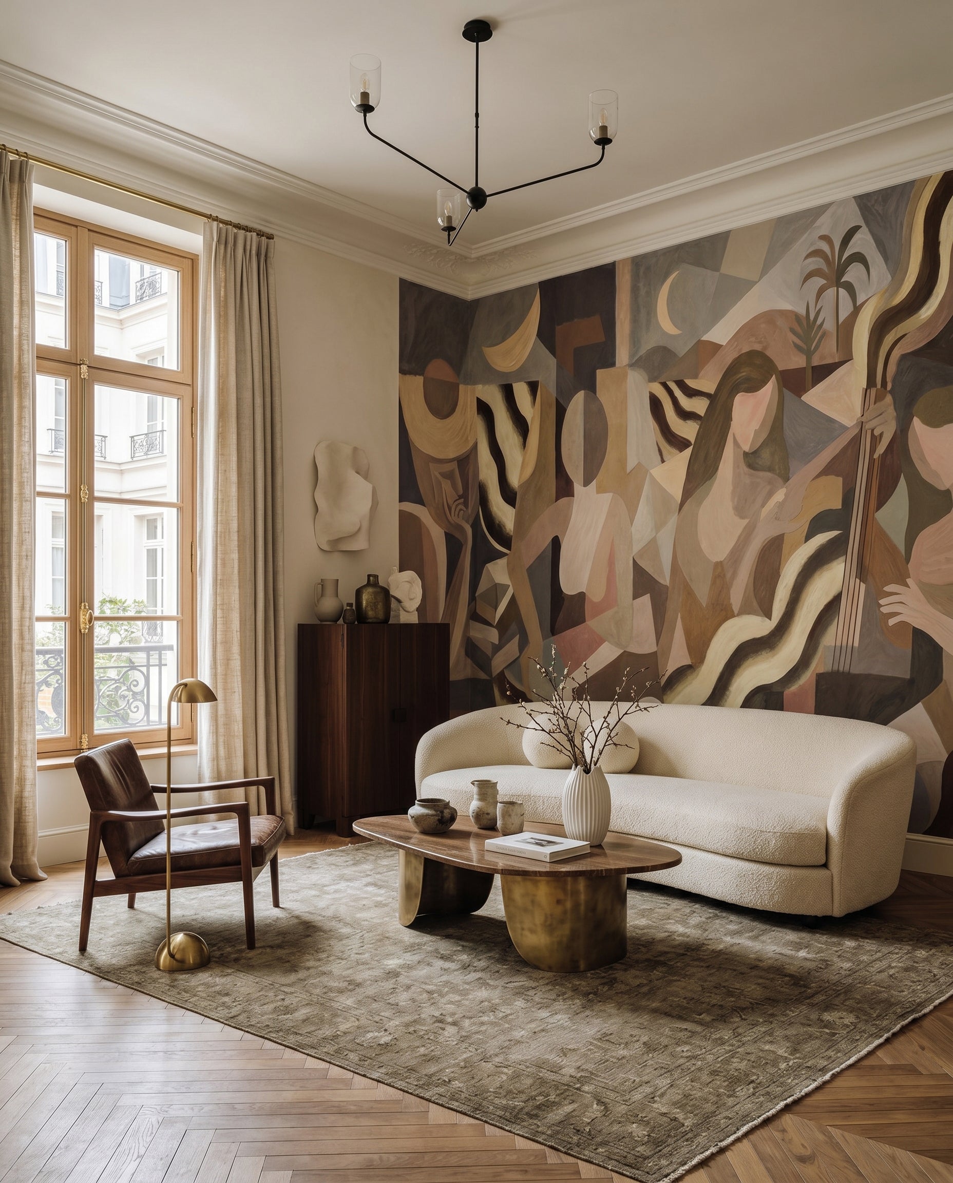 Wallpaper - Lunar Drift | LPM Home | Le Petit Marché Home Furniture LLC