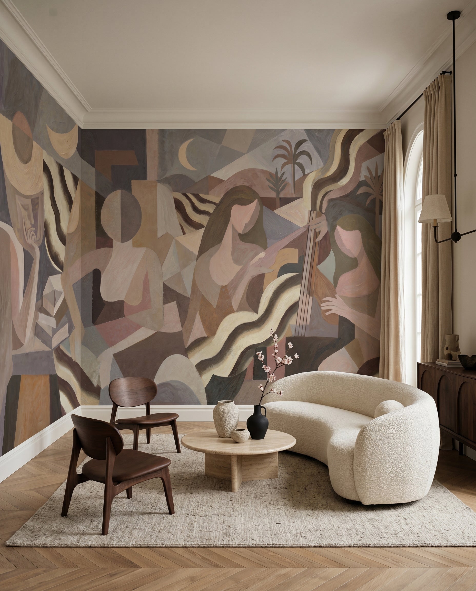 Wallpaper - Lunar Drift | LPM Home | Le Petit Marché Home Furniture LLC