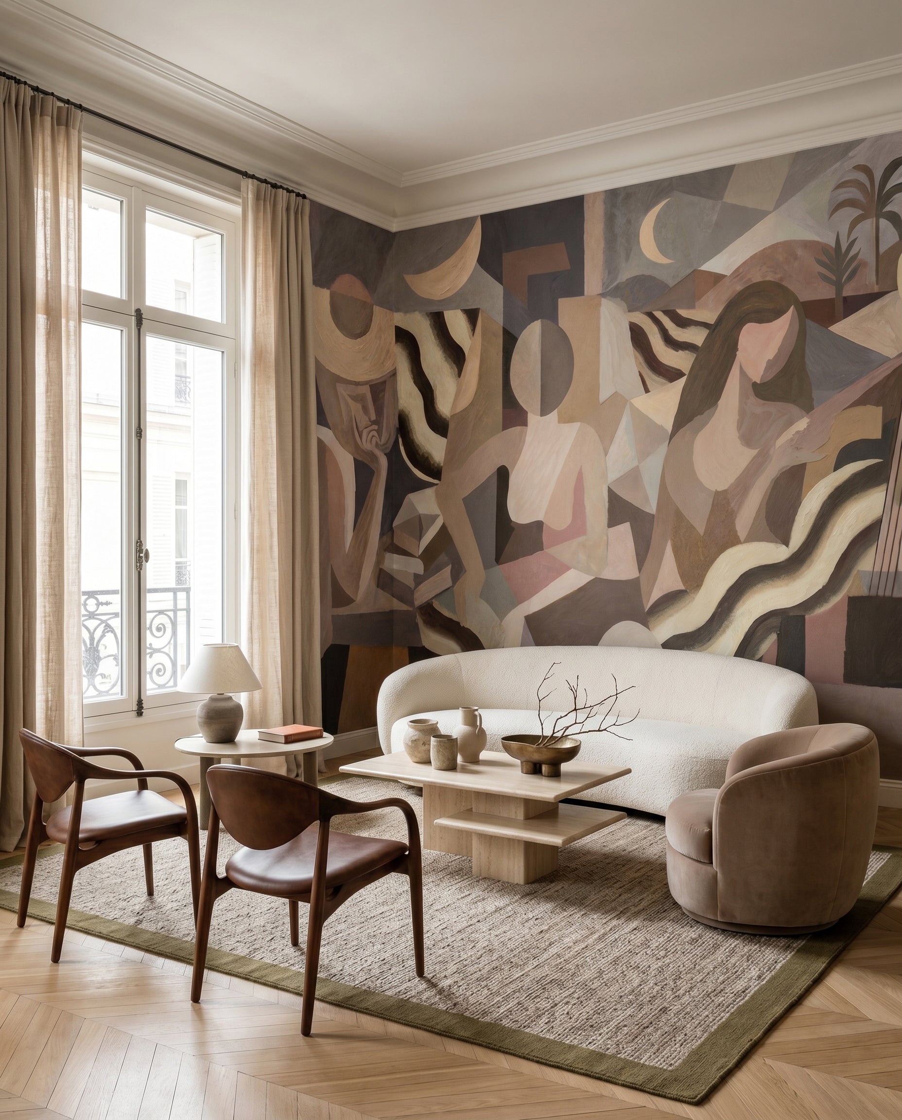 Wallpaper - Lunar Drift | LPM Home | Le Petit Marché Home Furniture LLC