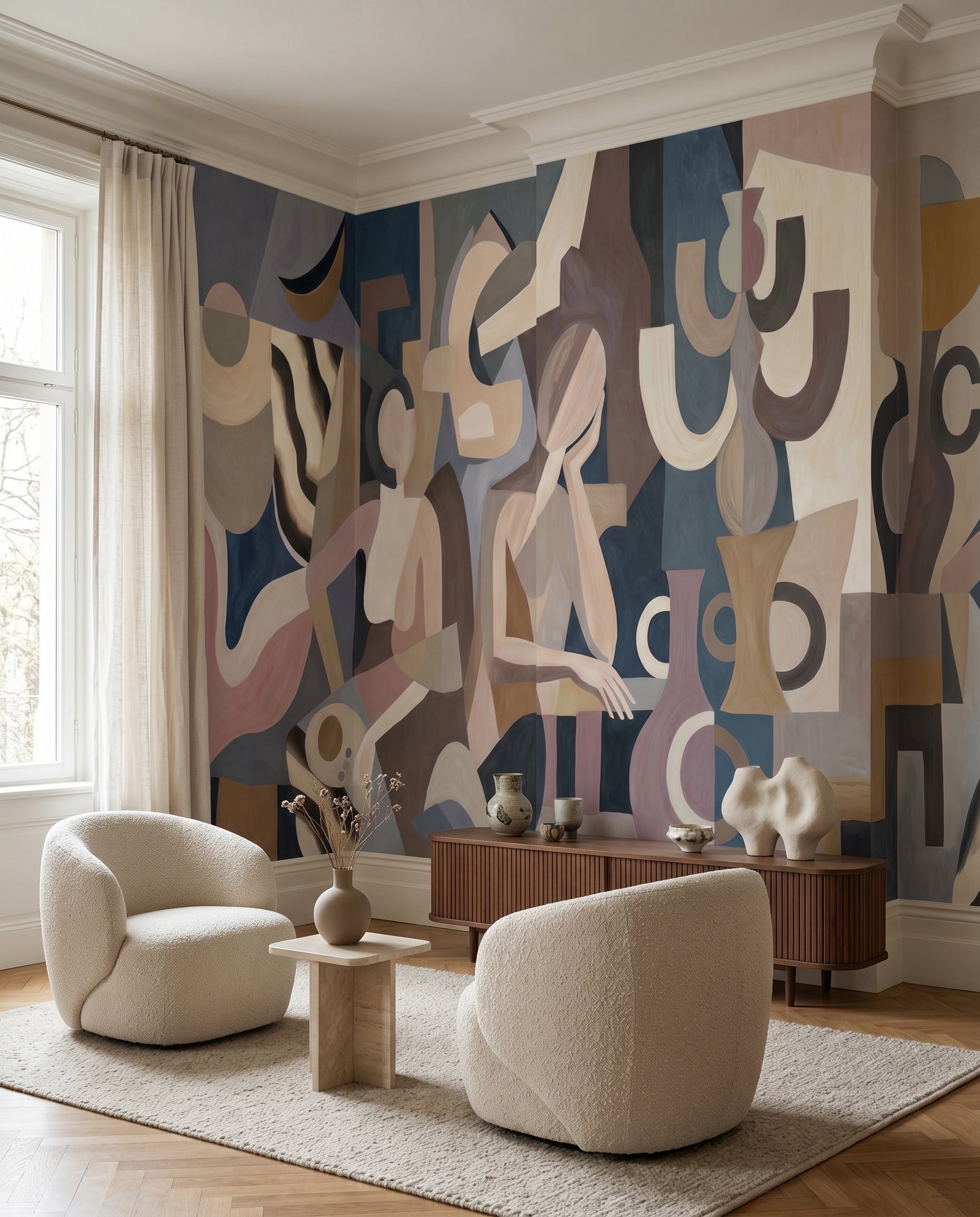 Wallpaper - Lunar Silence | LPM Home | Le Petit Marché Home Furniture LLC