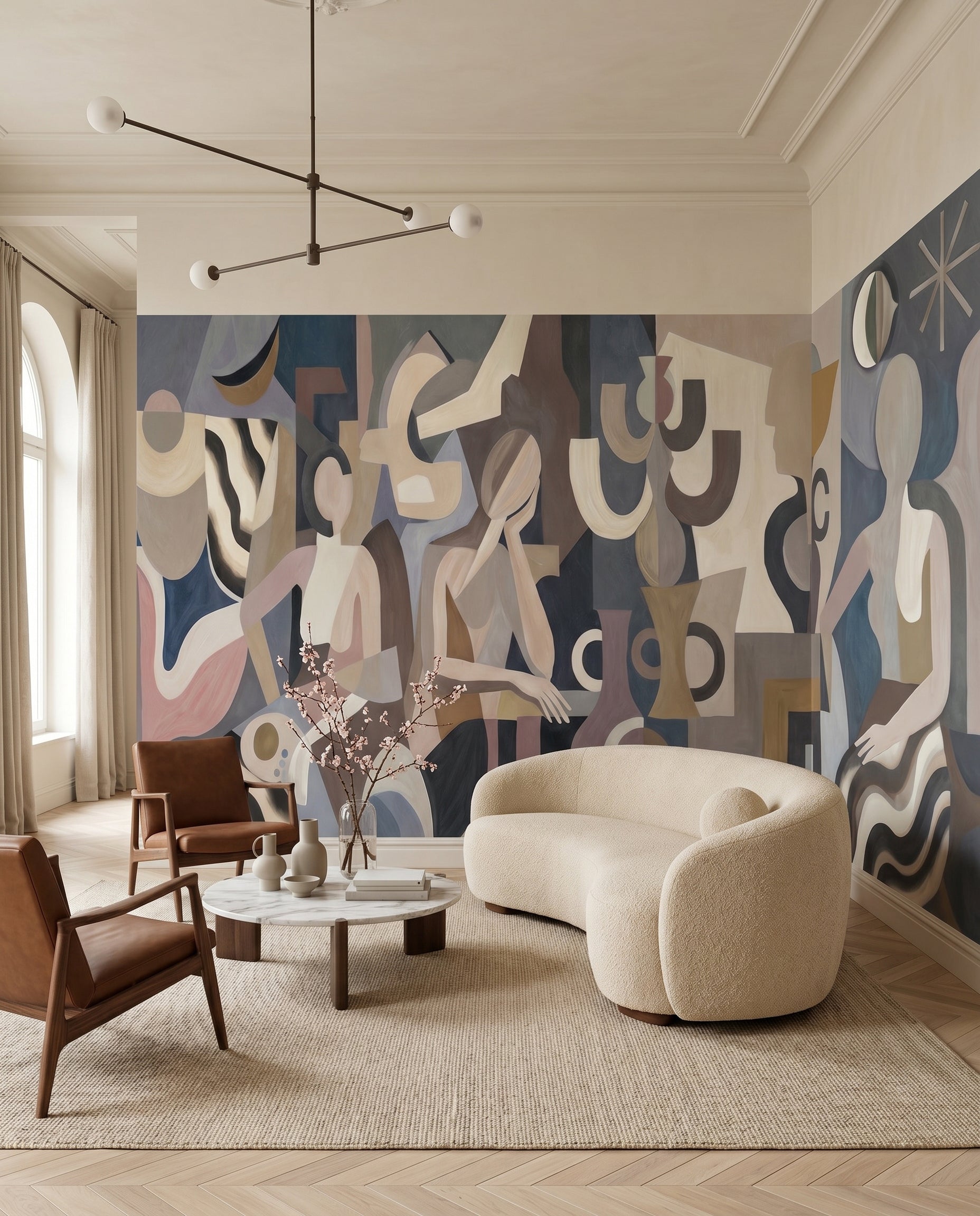 Wallpaper - Lunar Silence | LPM Home | Le Petit Marché Home Furniture LLC