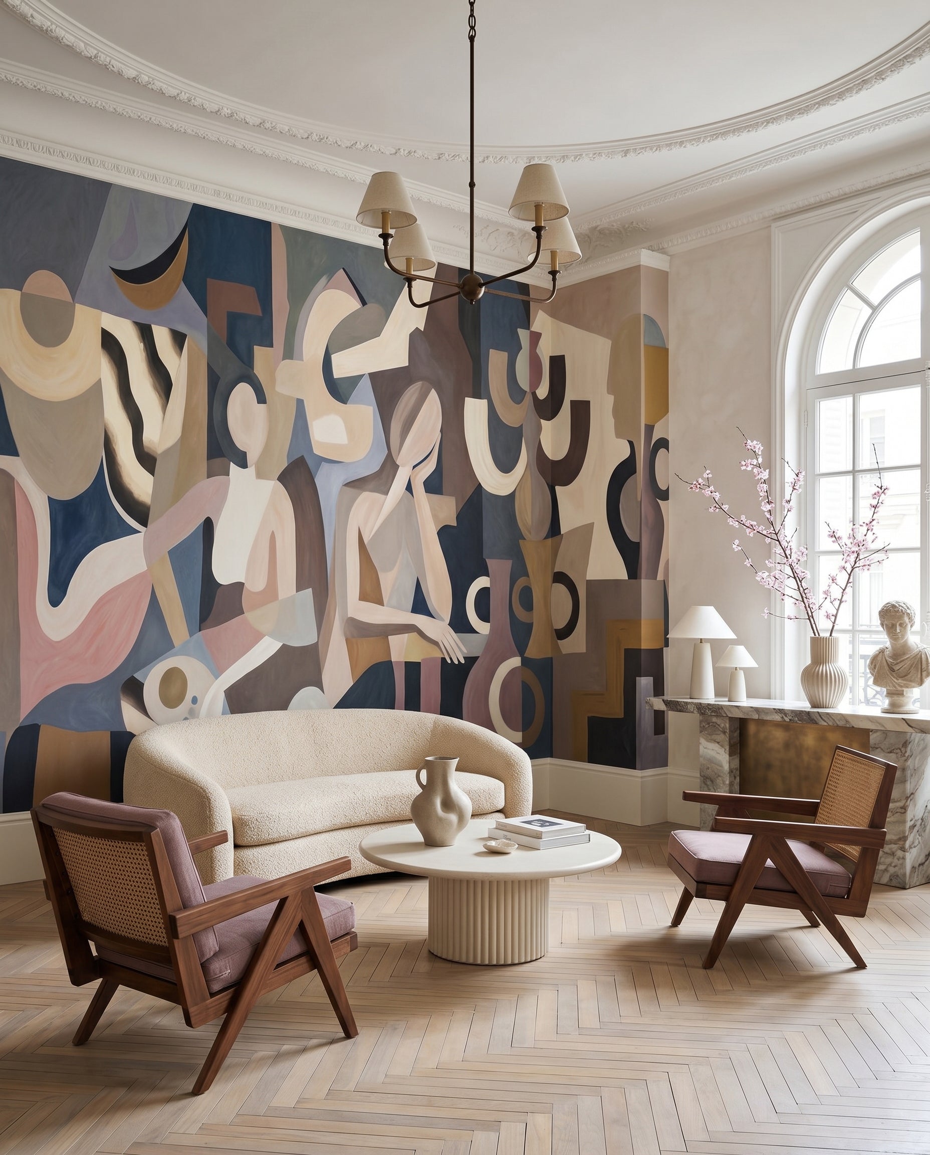 Wallpaper - Lunar Silence | LPM Home | Le Petit Marché Home Furniture LLC