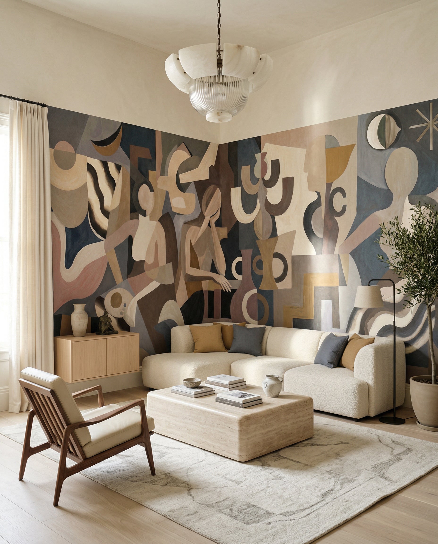 Wallpaper - Lunar Silence | LPM Home | Le Petit Marché Home Furniture LLC