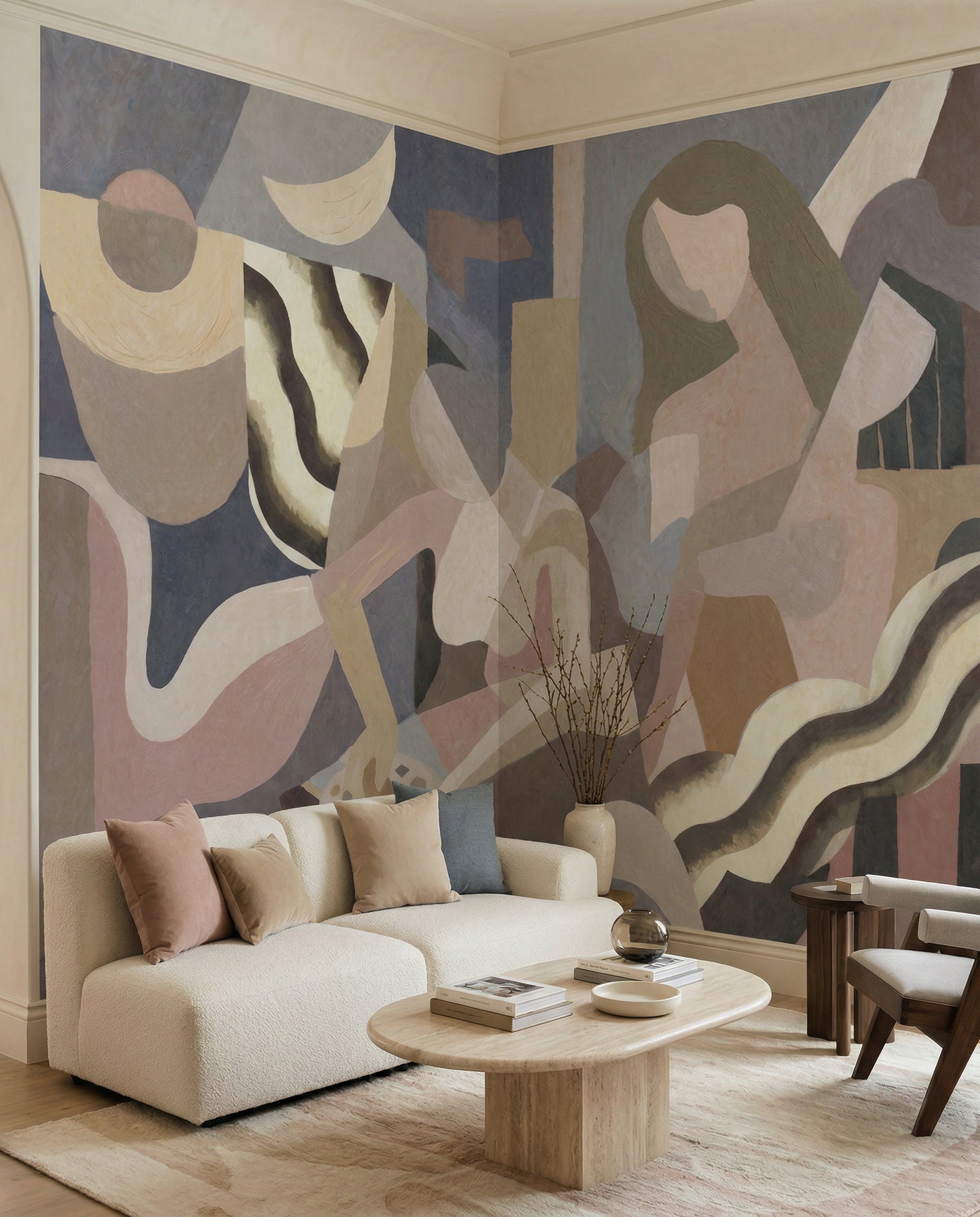 Wallpaper - Lunar Smoke | LPM Home | Le Petit Marché Home Furniture LLC