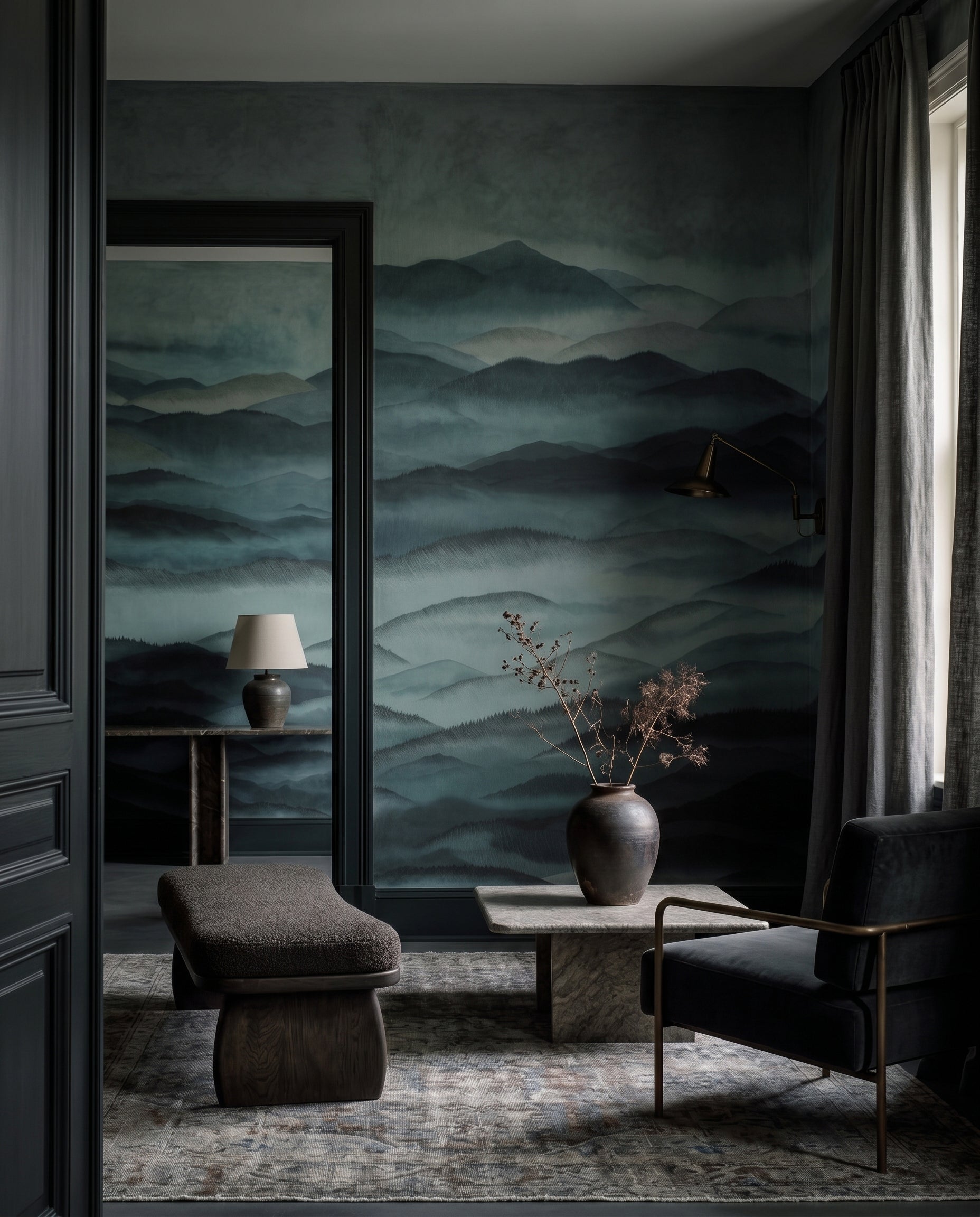 Wallpaper - Roerich Hills | LPM Home | Le Petit Marché Home Furniture LLC