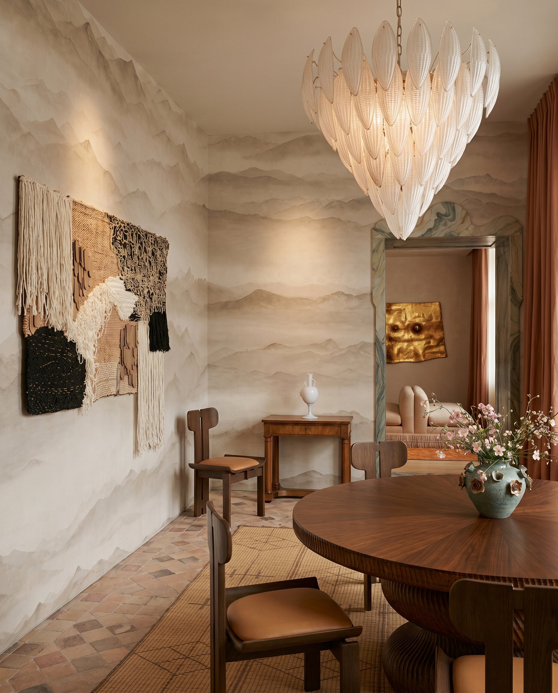 Wallpaper - Roerich Peaks | LPM Home | Le Petit Marché Home Furniture LLC