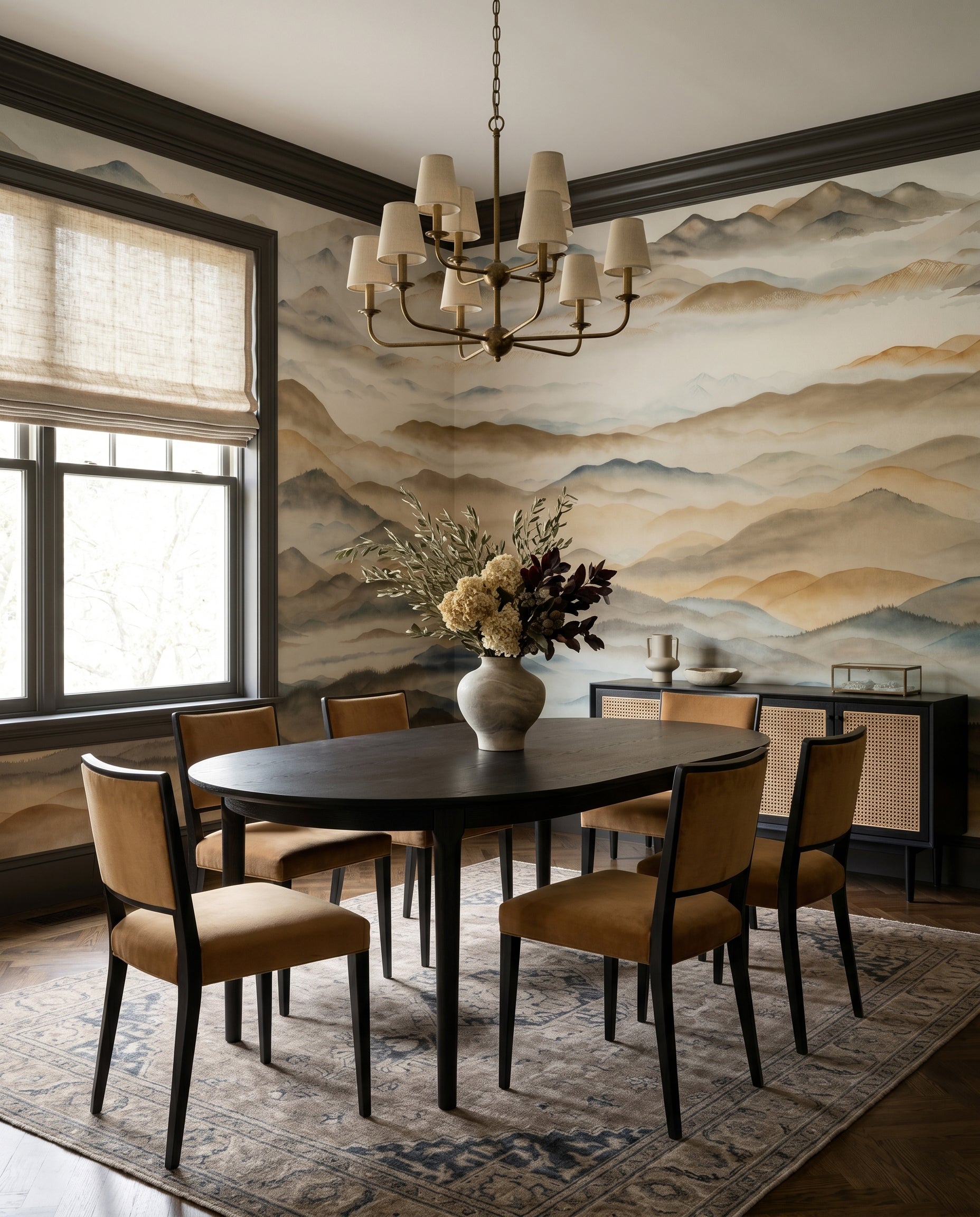 Wallpaper - Roerich Valley | LPM Home | Le Petit Marché Home Furniture LLC