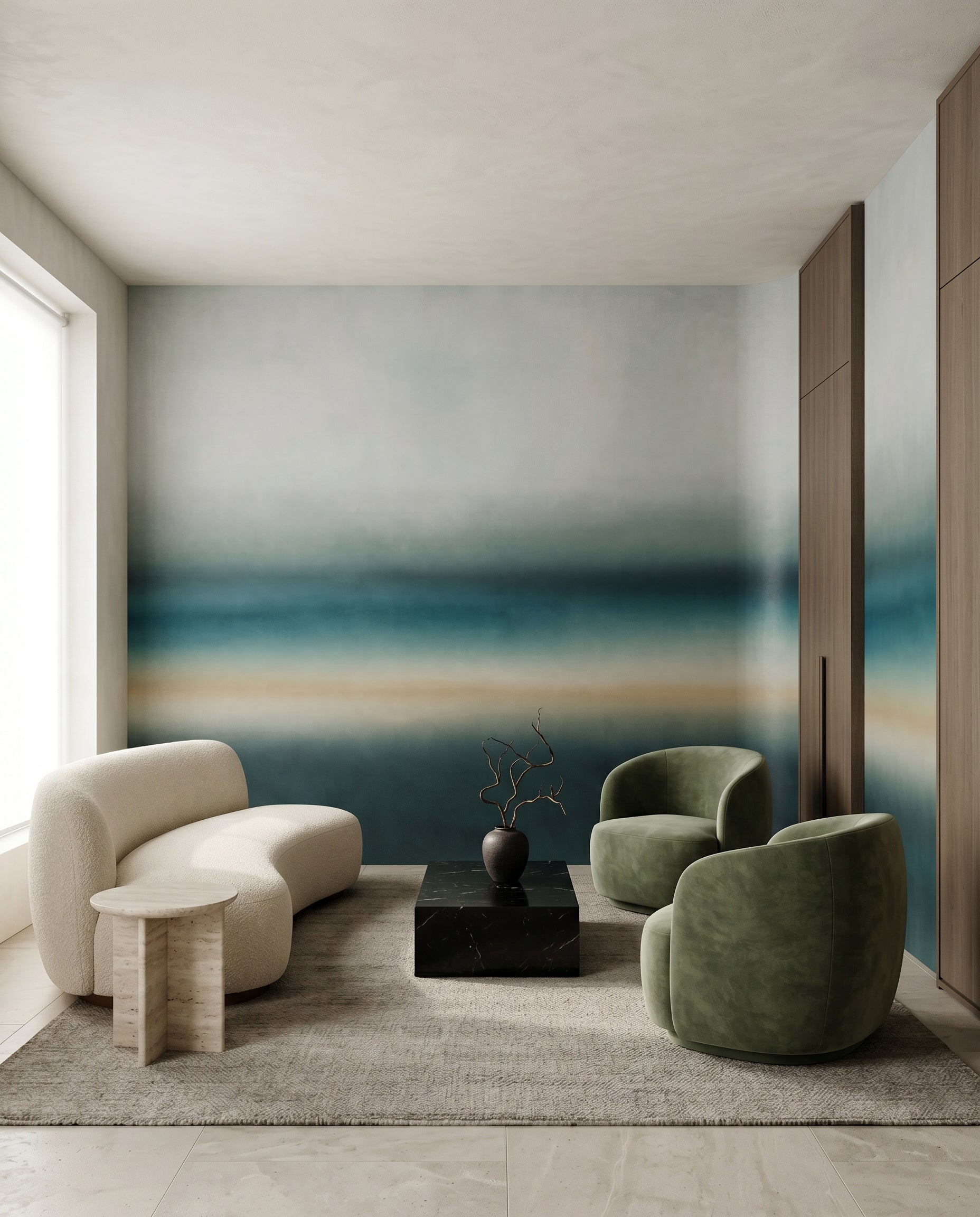 Wallpaper - Rotko Blush | LPM Home | Le Petit Marché Home Furniture LLC