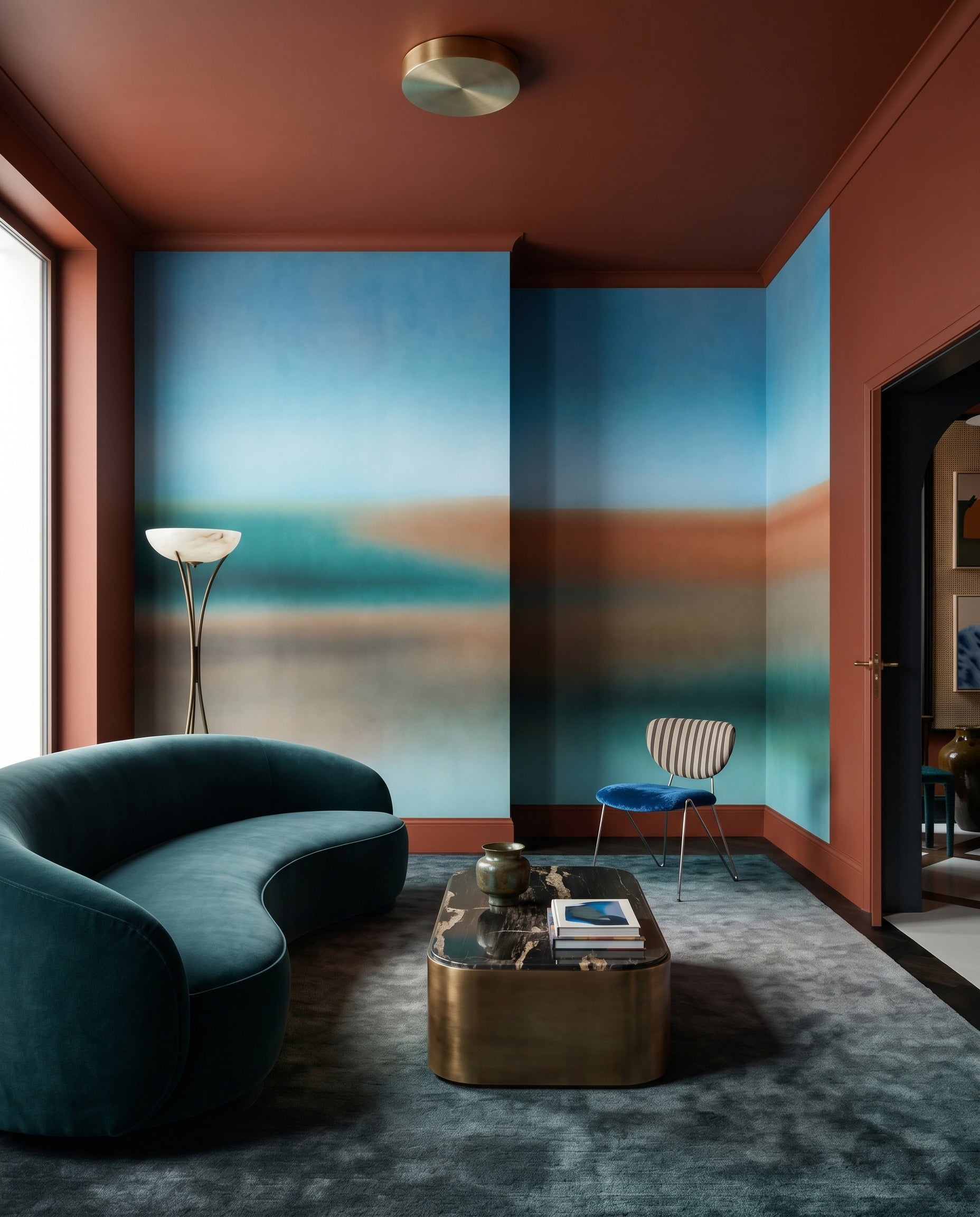 Wallpaper - Rotko Clay | LPM Home | Le Petit Marché Home Furniture LLC