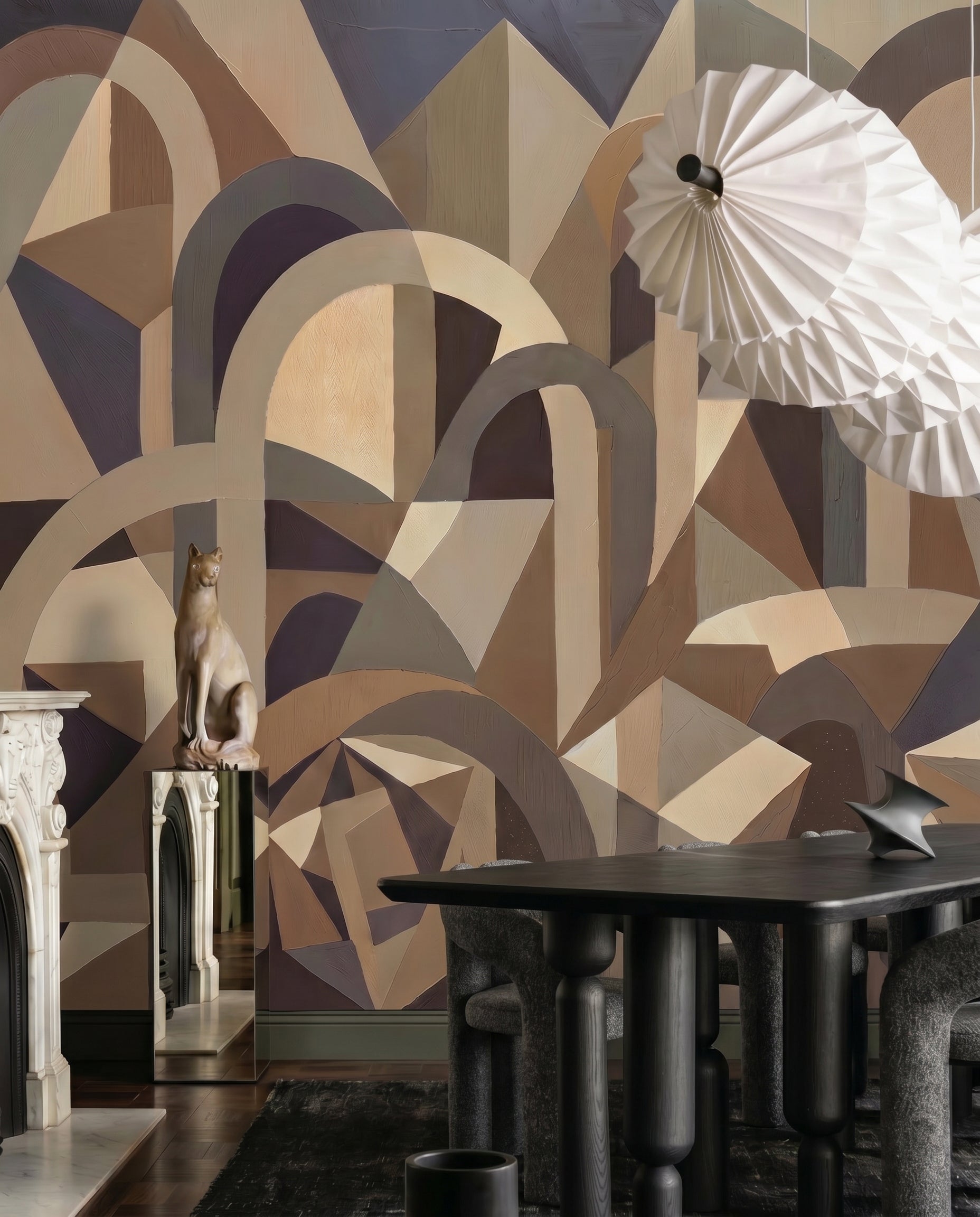 Wallpaper - Silent Axis | LPM Home | Le Petit Marché Home Furniture LLC