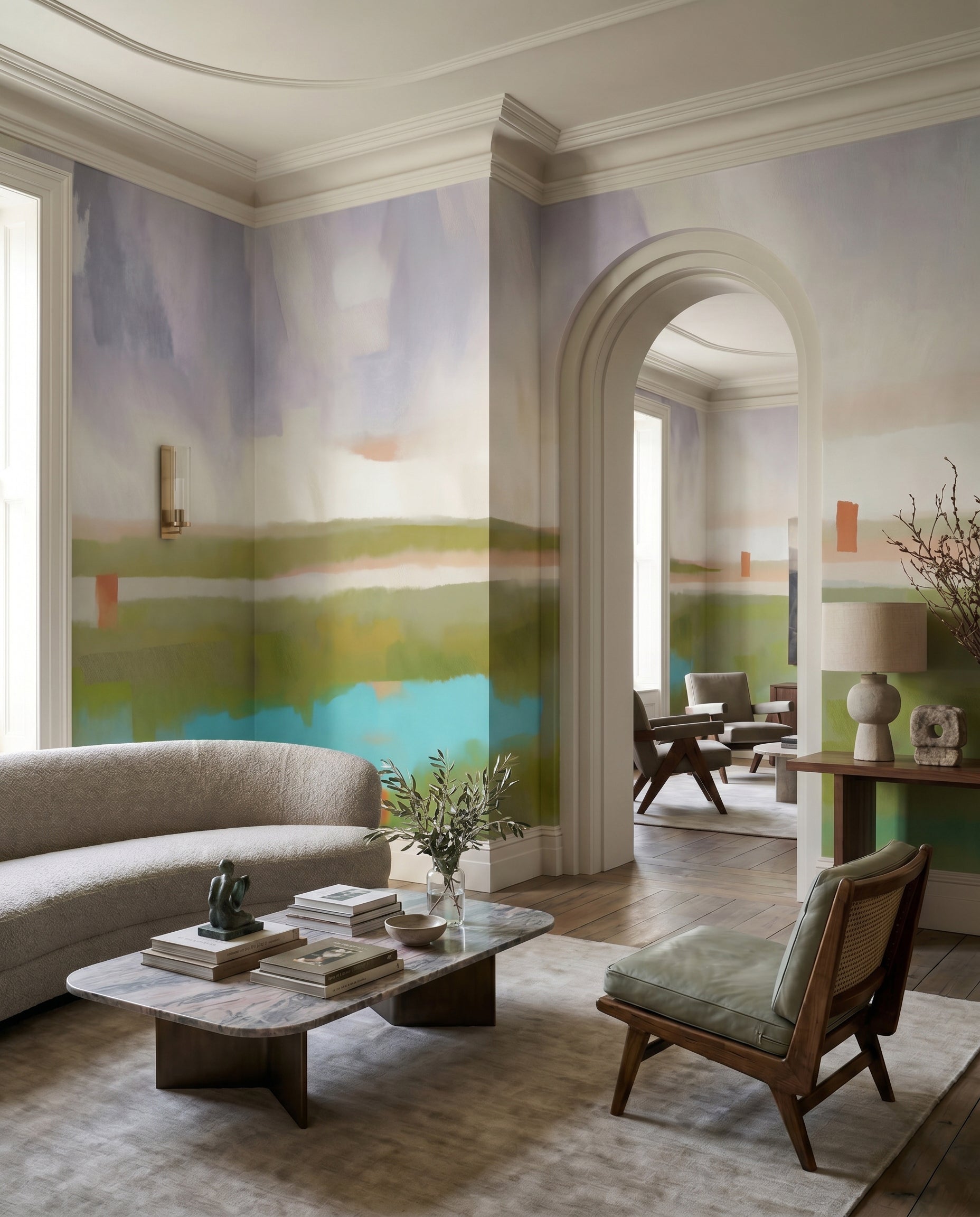 Wallpaper - Velvet Dawn | LPM Home | Le Petit Marché Home Furniture LLC